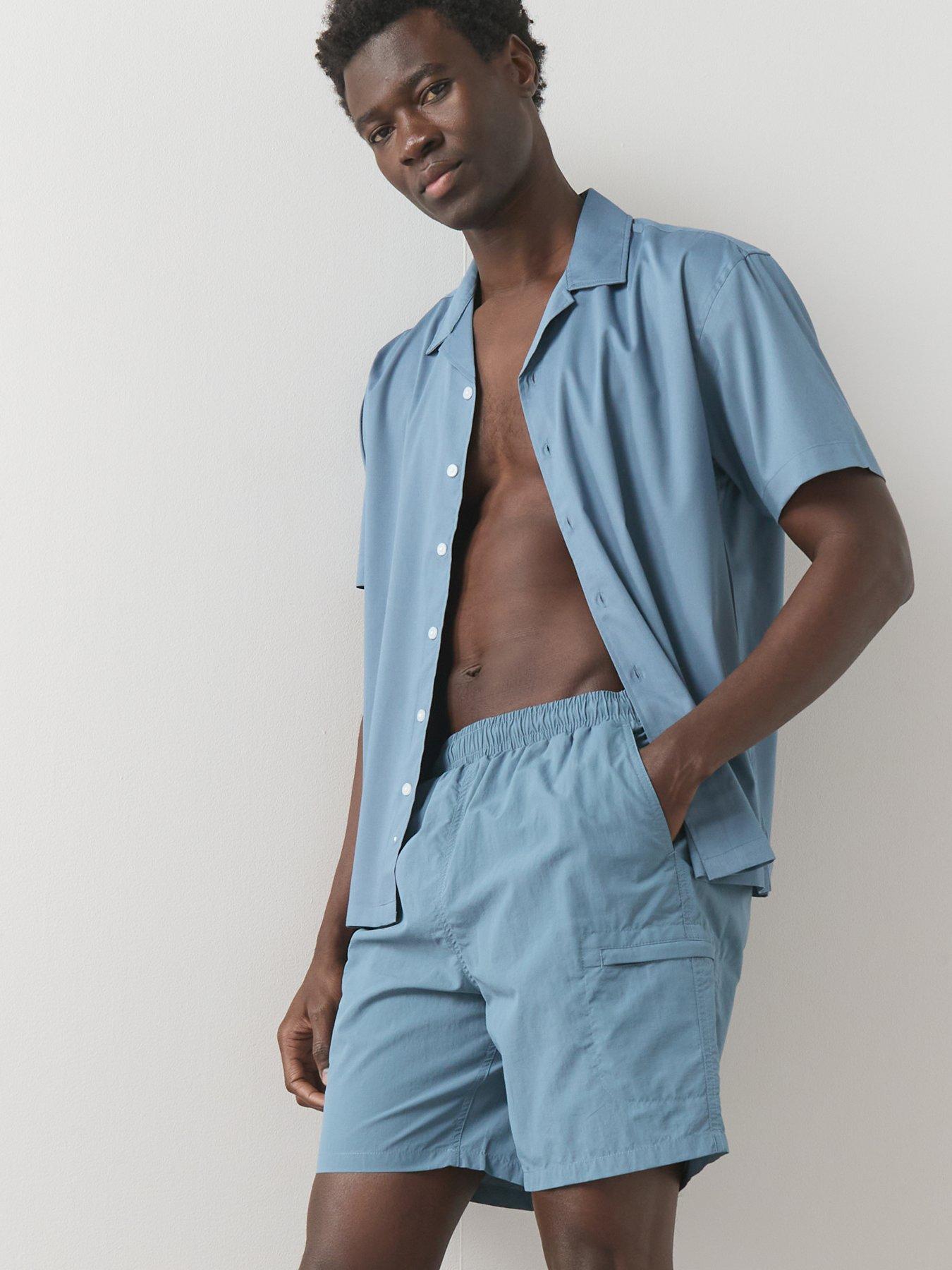 The Very Collection Cargo Swim Shorts - Blue