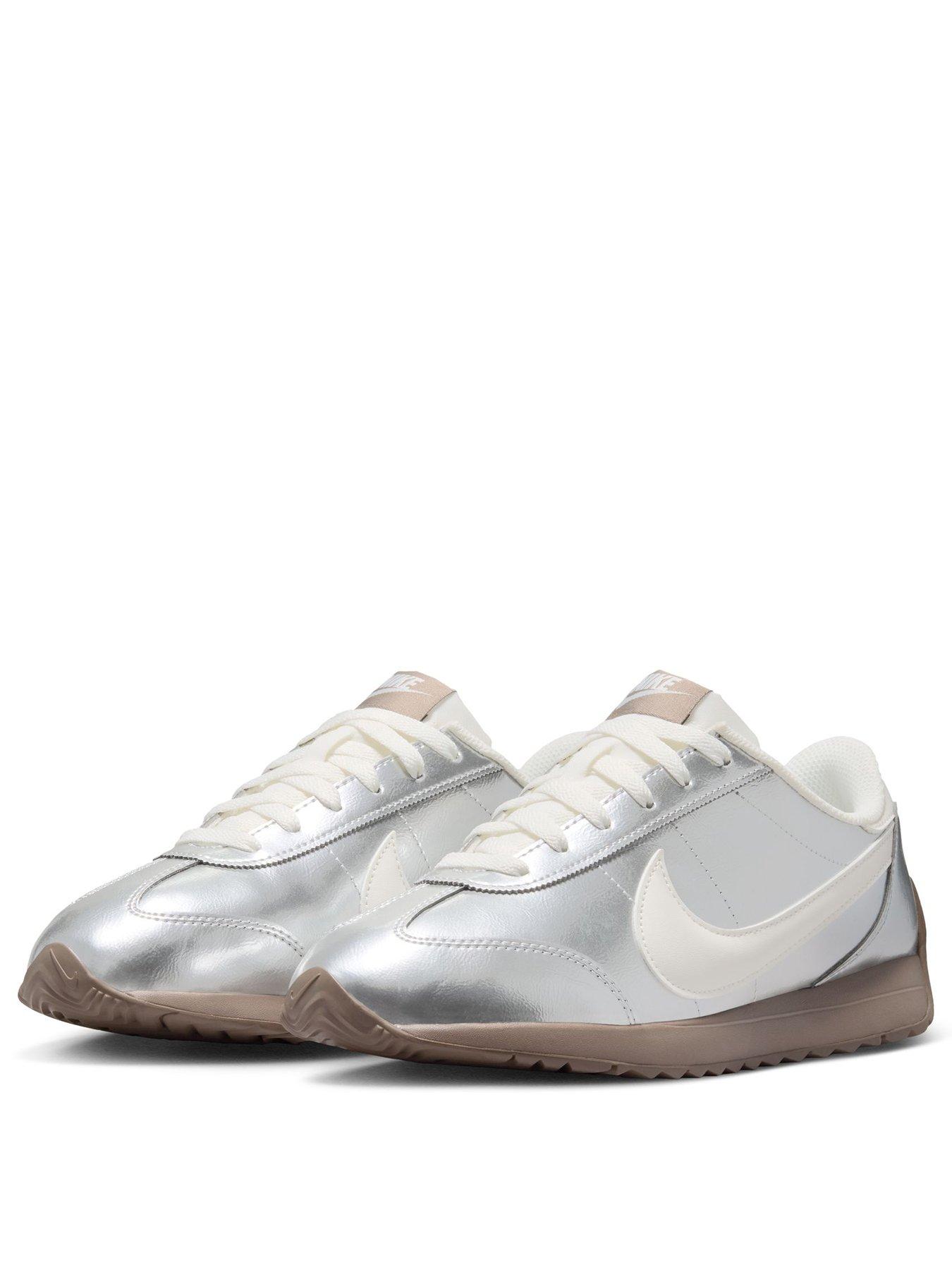 stillFront image of nike-womens-pacific-trainers-silver