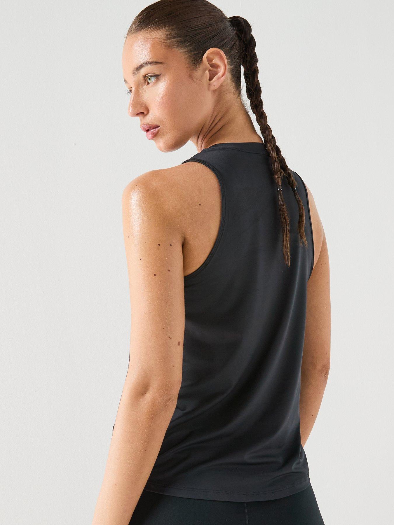 Image 2 of 7 of Nike Womens One Classic Dri-FIT Training Tank Top - Black