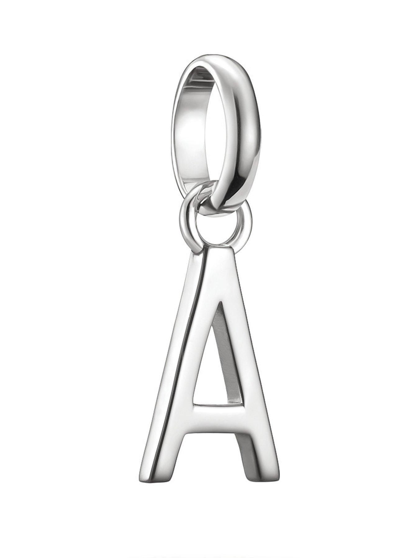  image of thomas-sabo-charm-connect-alphabet-pendant-silver