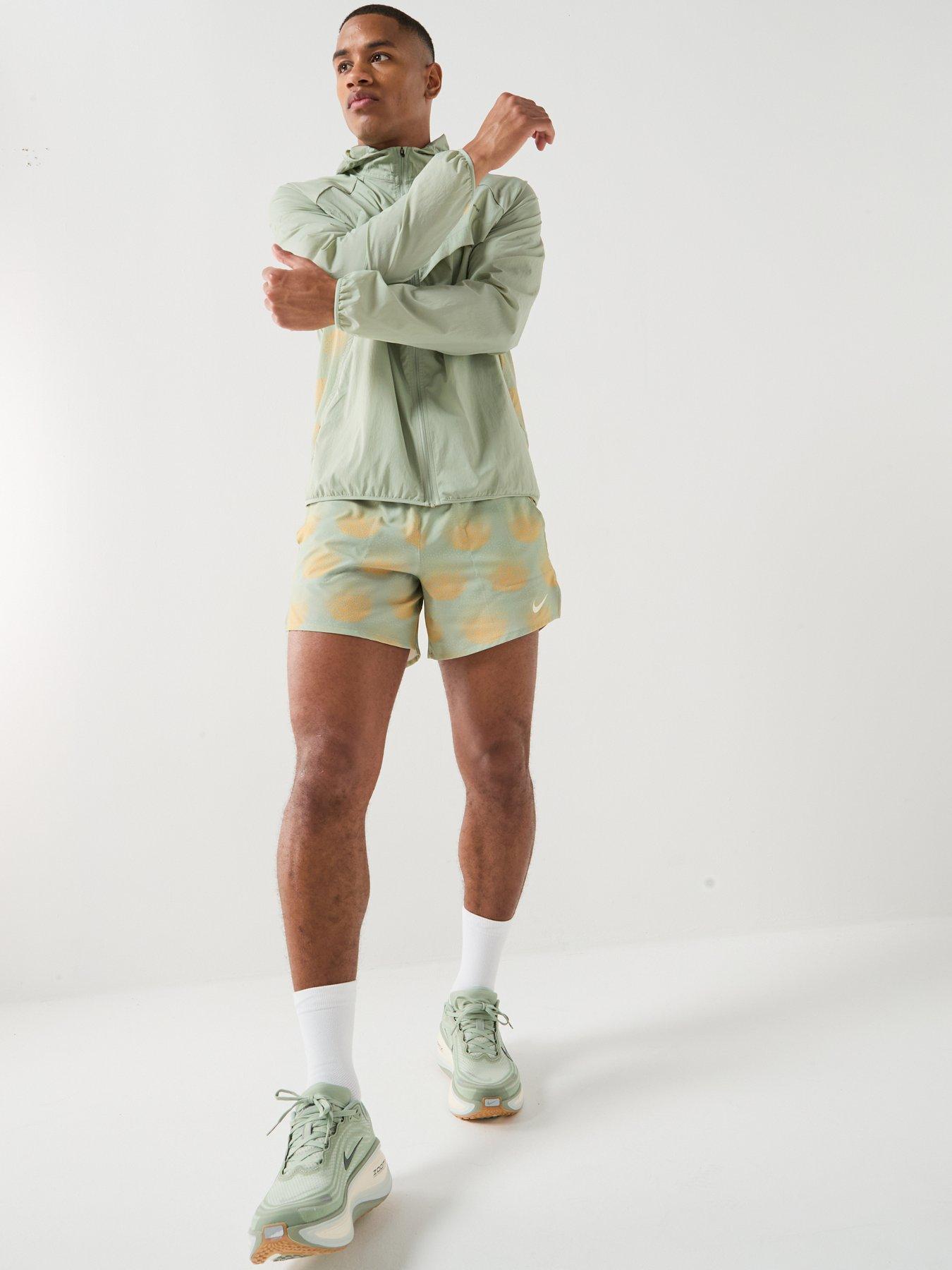 Image 6 of 7 of Nike Mens Running UV Repel Jacket - BEIGE
