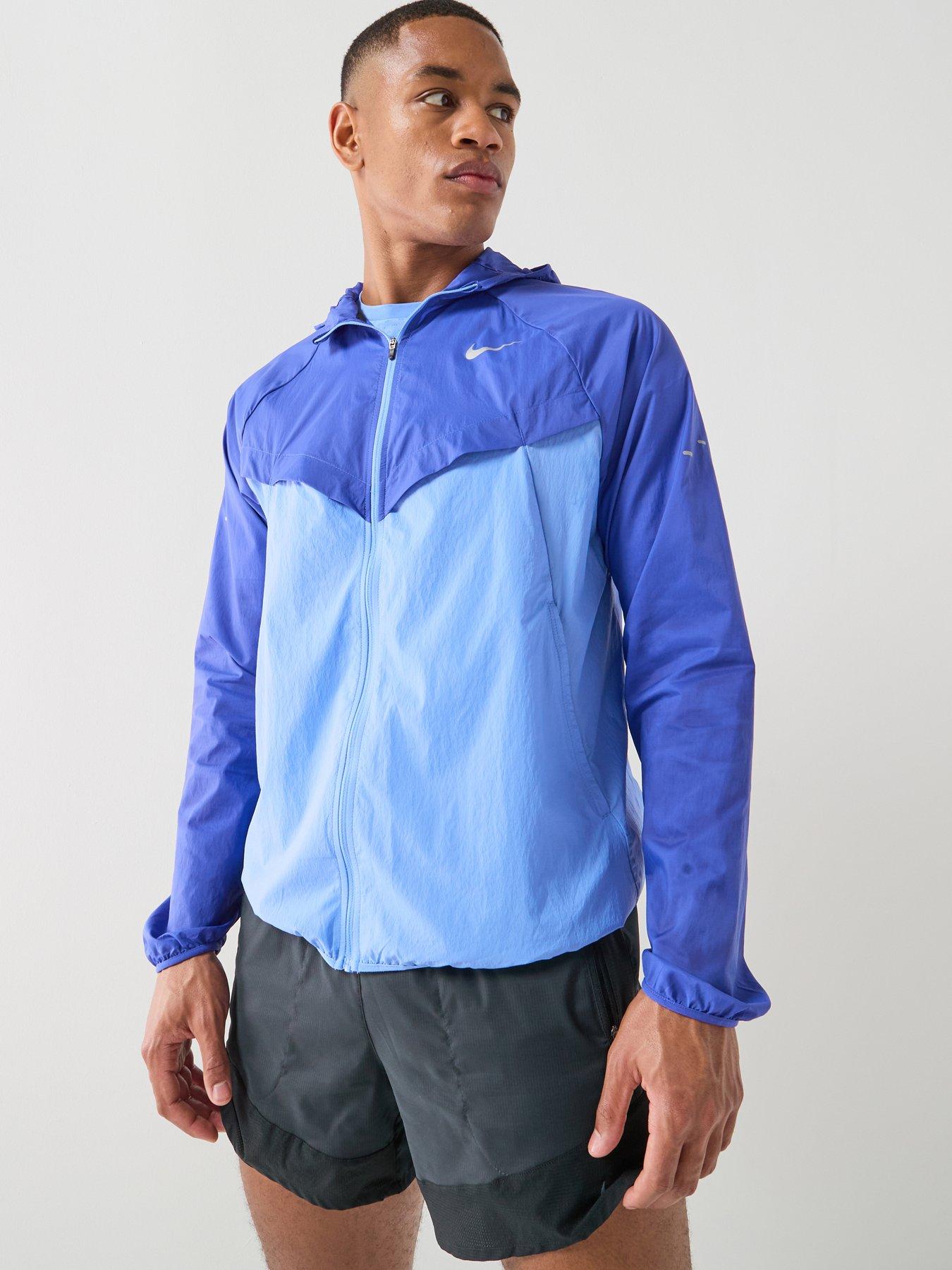  image of nike-mens-running-repel-uv-jacket-blue
