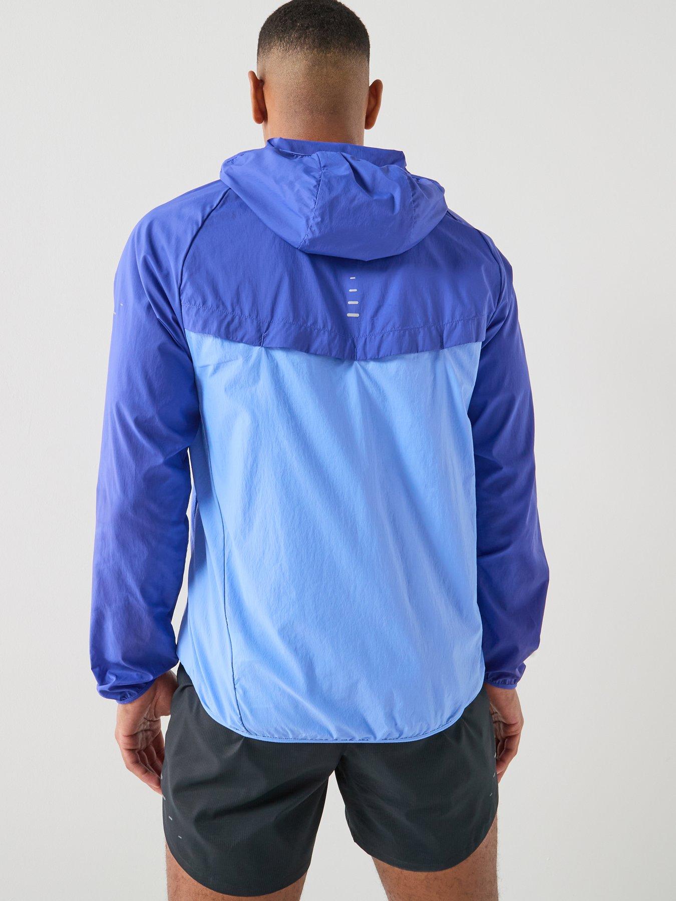  image of nike-mens-running-repel-uv-jacket-blue