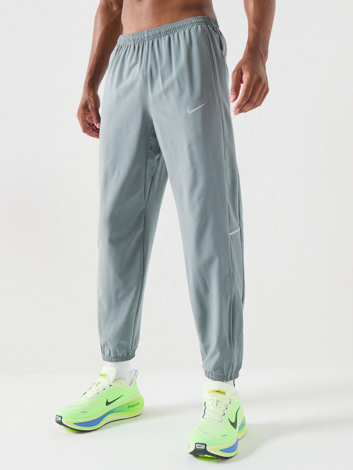 Nike Mens Running Miler Dri-FIT Pants - Grey