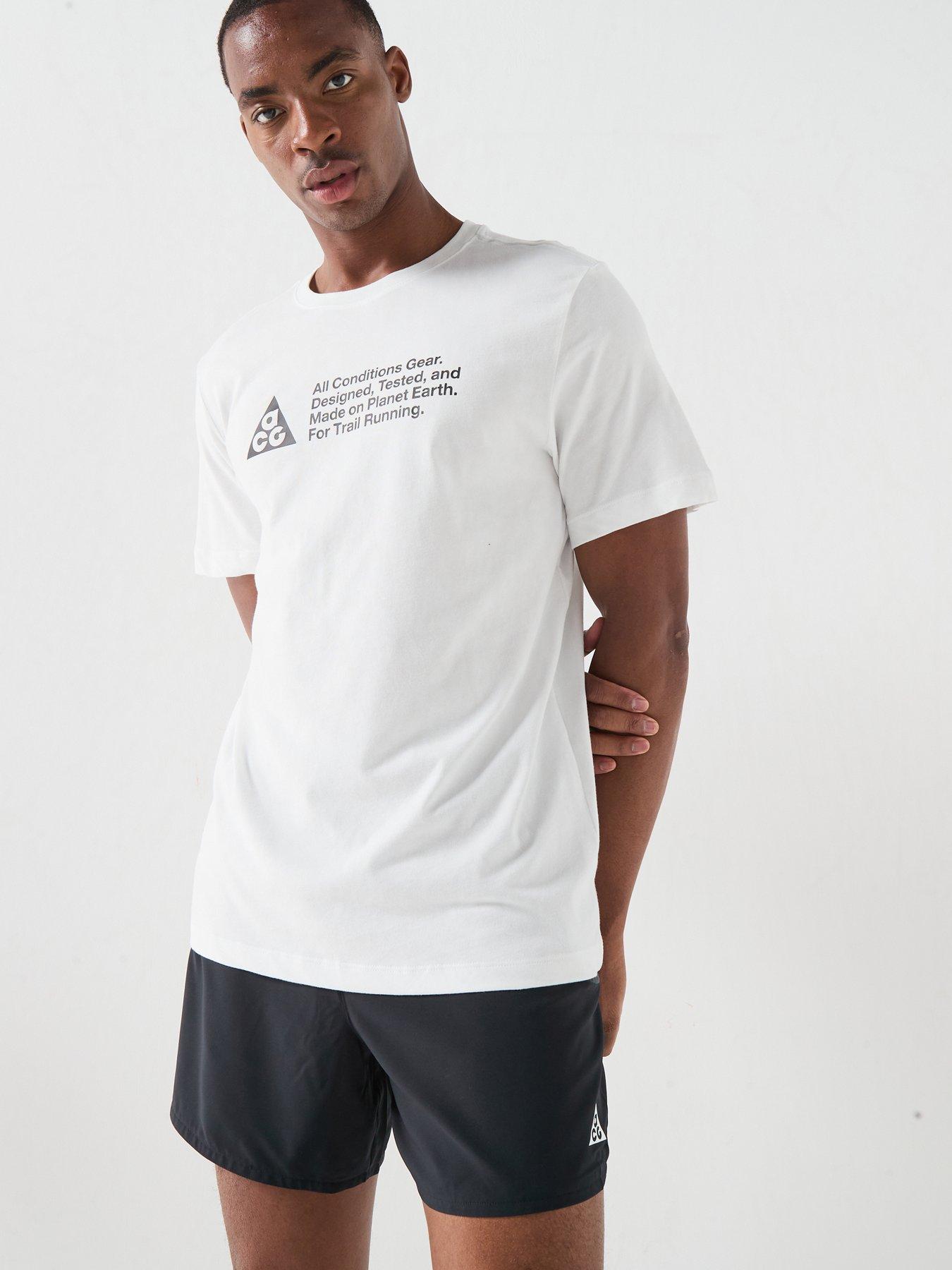 Nike Mens Running ACG Dri-FIT T-Shirt - White