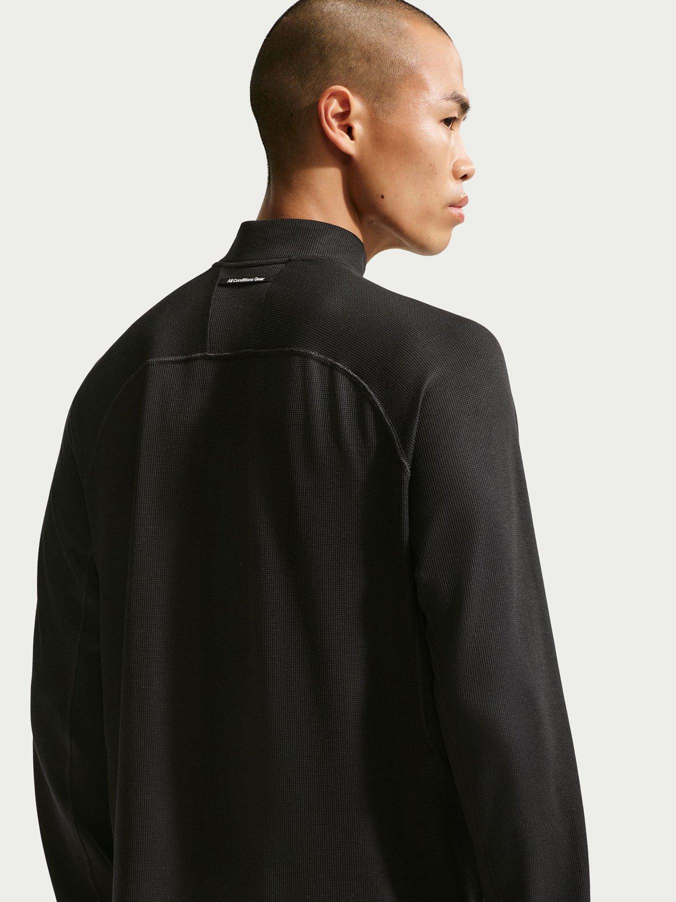 Image 4 of 5 of Nike Mens Running ACG Dri-FIT Mid Layer Half Zip - Black
