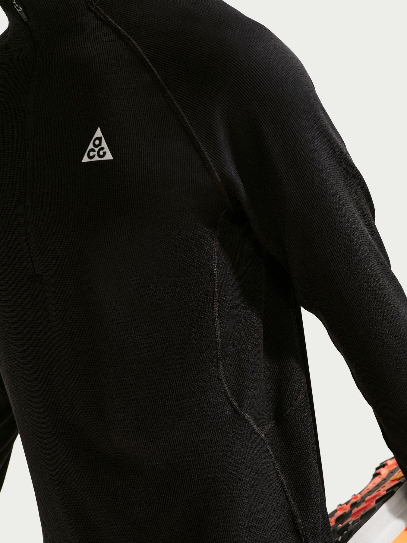 Image 5 of 5 of Nike Mens Running ACG Dri-FIT Mid Layer Half Zip - Black