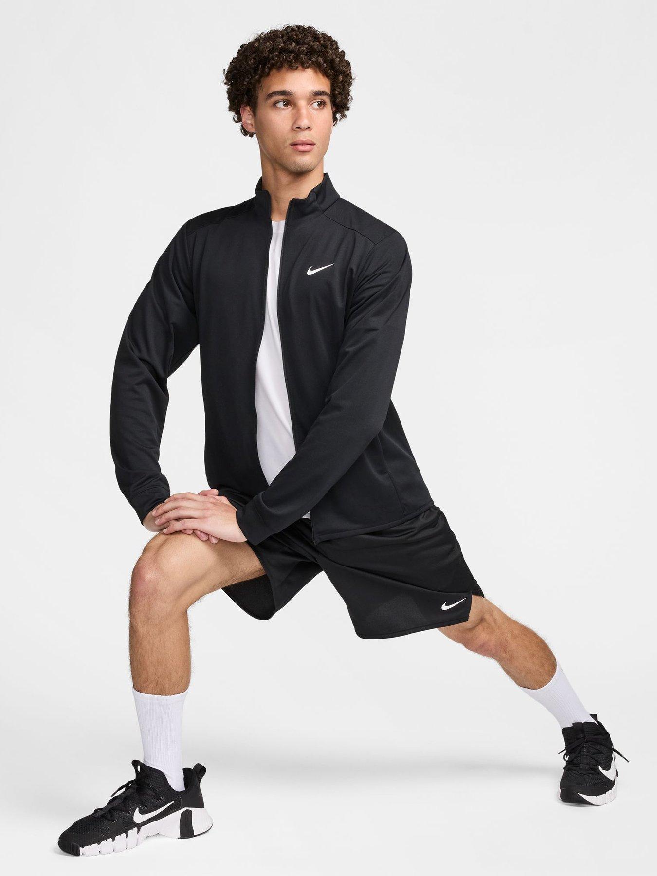Image 3 of 5 of Nike Mens Training Dri-FIT Knit Versatile Jacket - Black