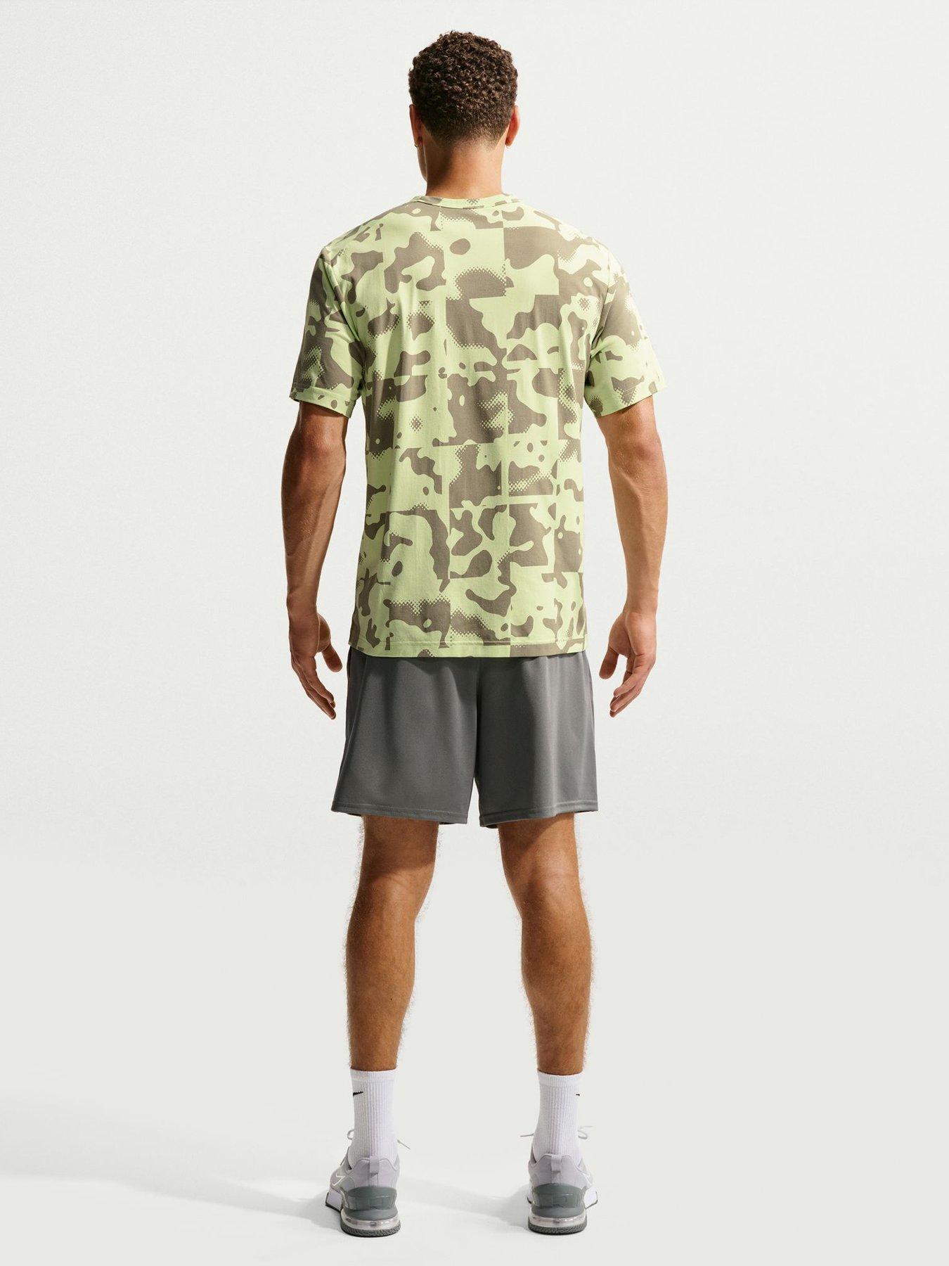 stillFront image of nike-mens-training-dri-fit-flex-7-inch-short-grey