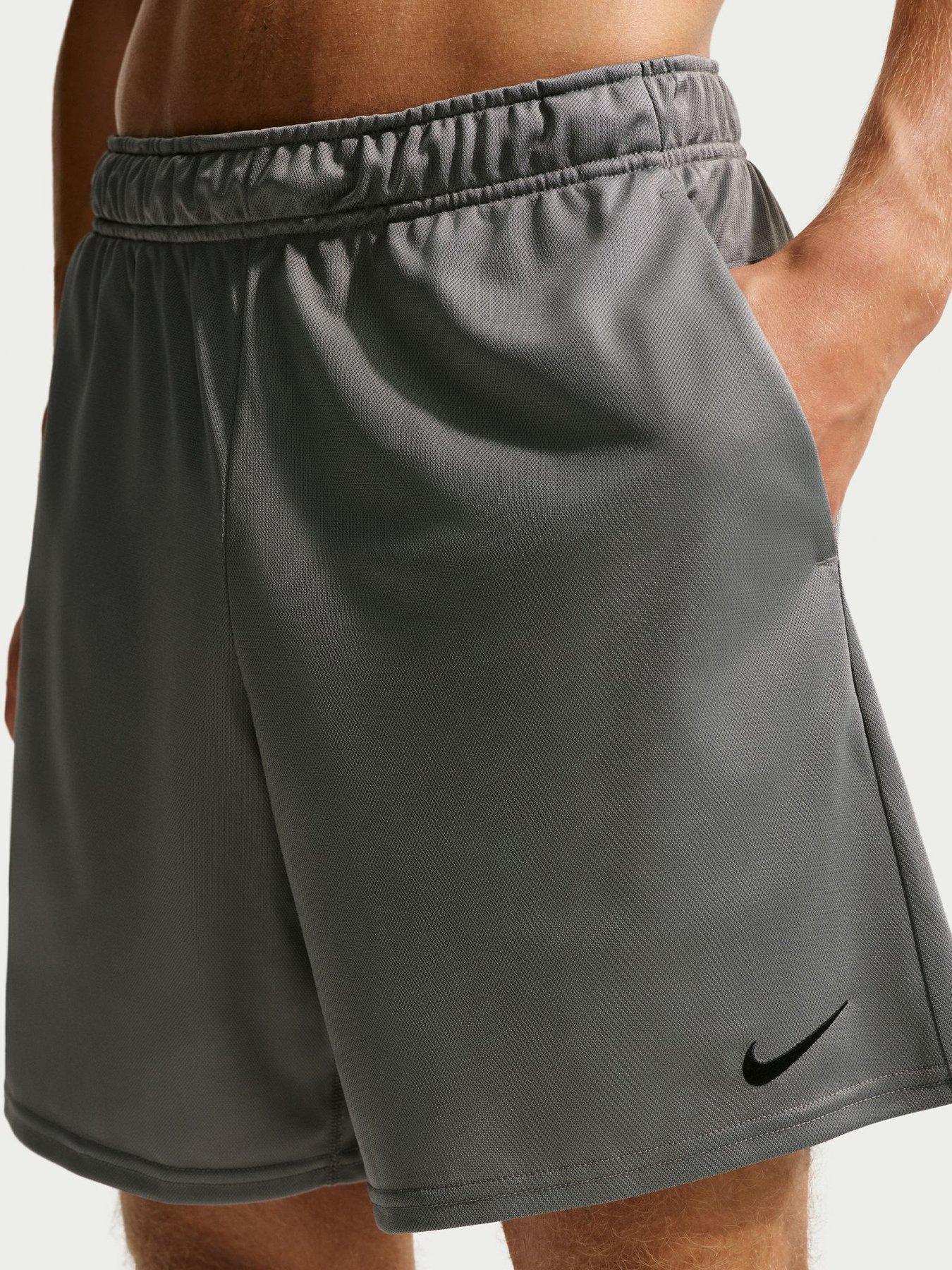  image of nike-mens-training-dri-fit-flex-7-inch-short-grey