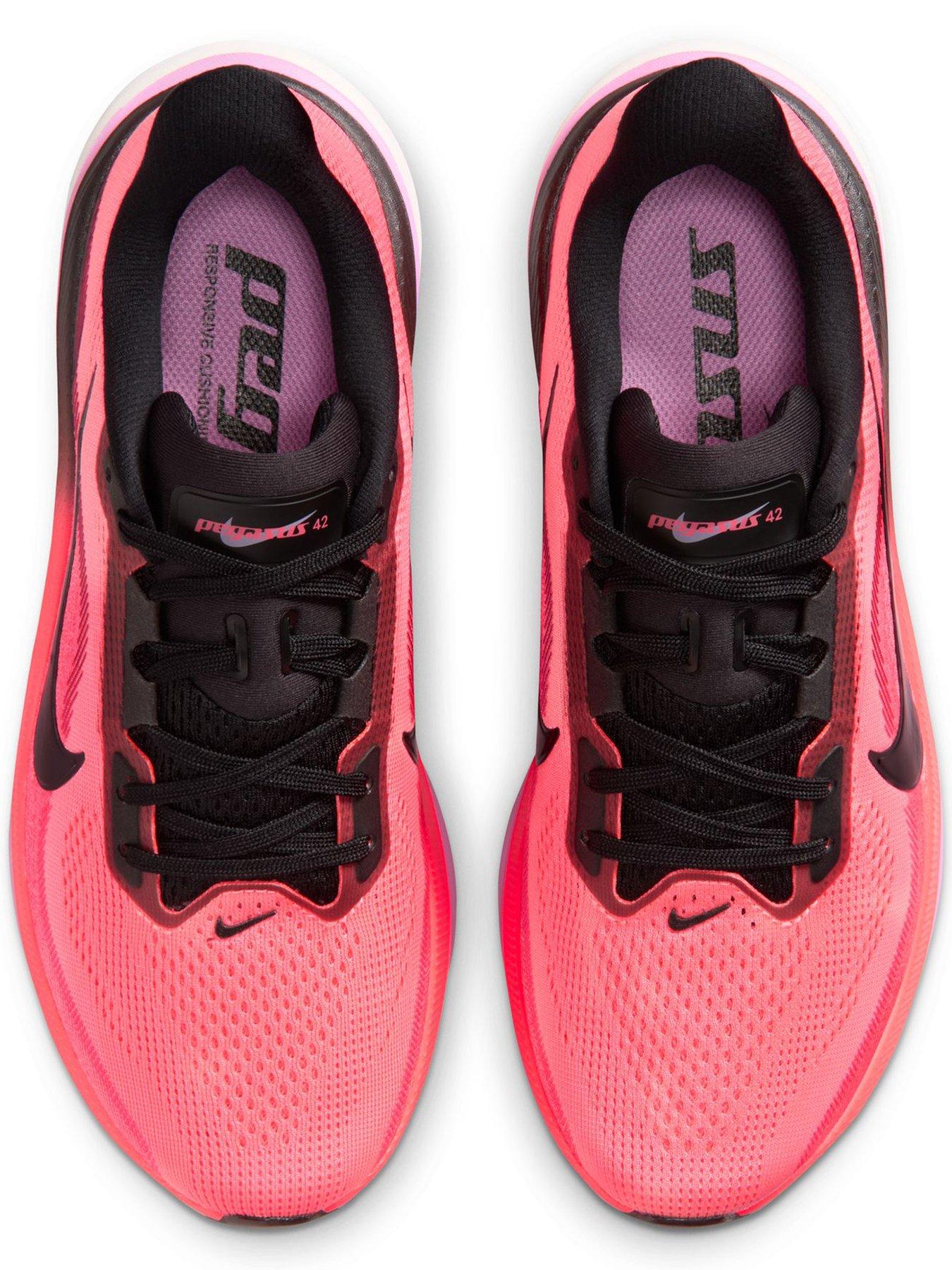Image 4 of 7 of Nike Womens Running Pegasus 42 Trainers - Red