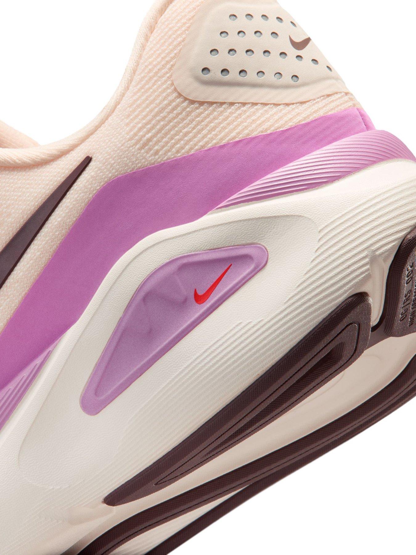 Image 7 of 7 of Nike Womens Running Structure 26 Trainers - White/Orange
