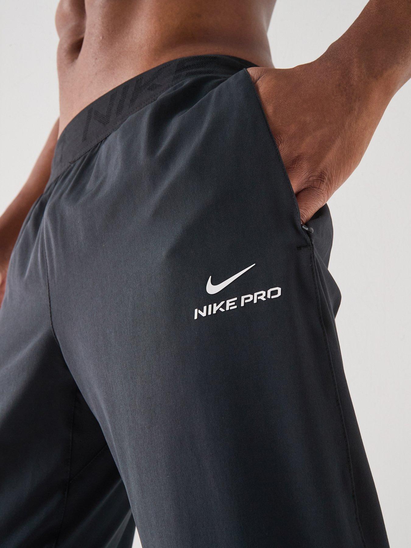 Image 6 of 7 of Nike Mens Training Dri-FIT Pants - Black
