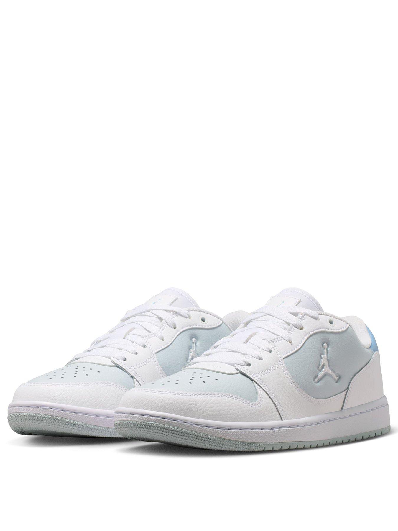 Image 2 of 7 of Jordan Nike Womens Court Connect Low Shoes - White