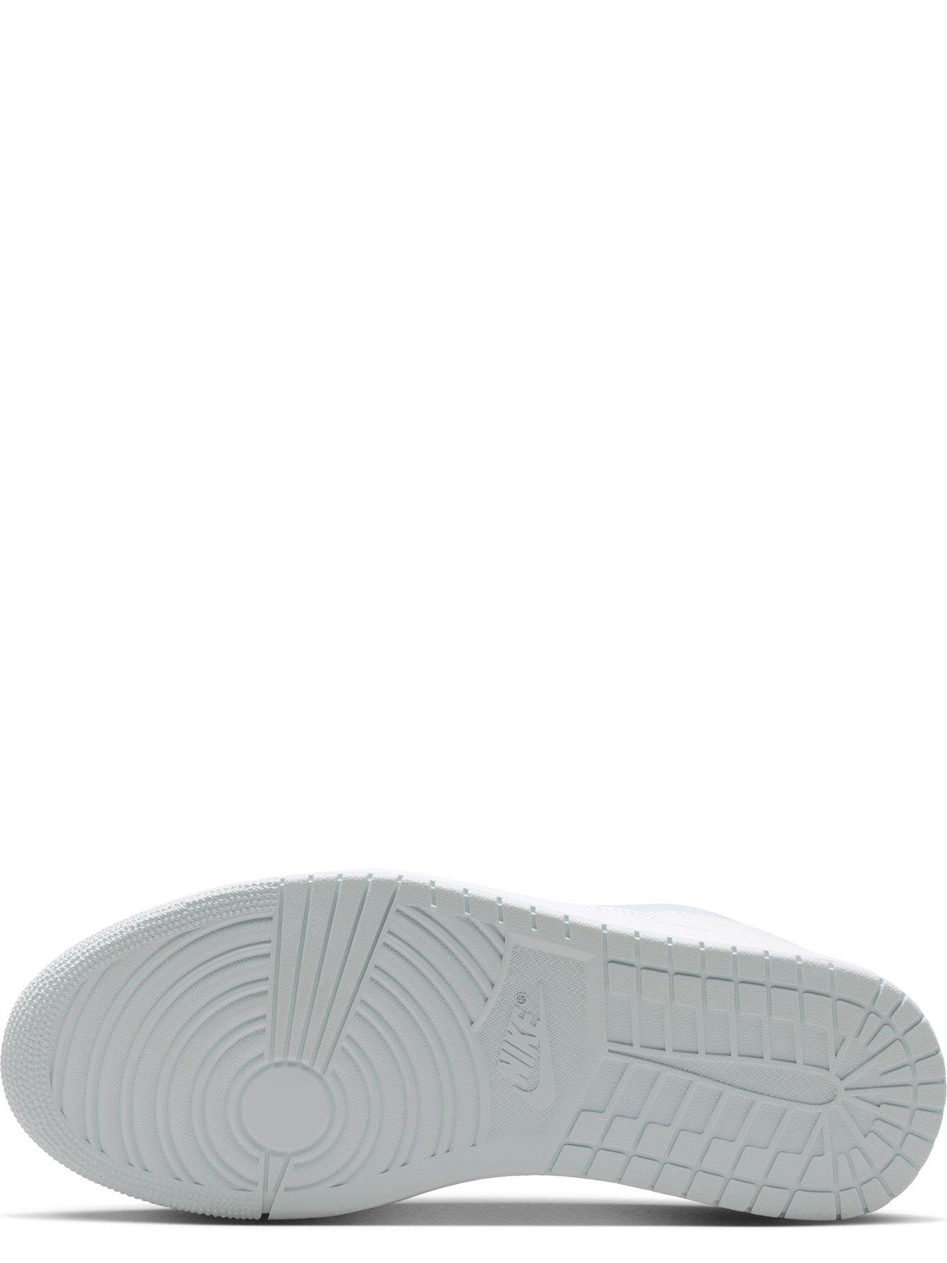 Image 5 of 7 of Jordan Nike Womens Court Connect Low Shoes - White