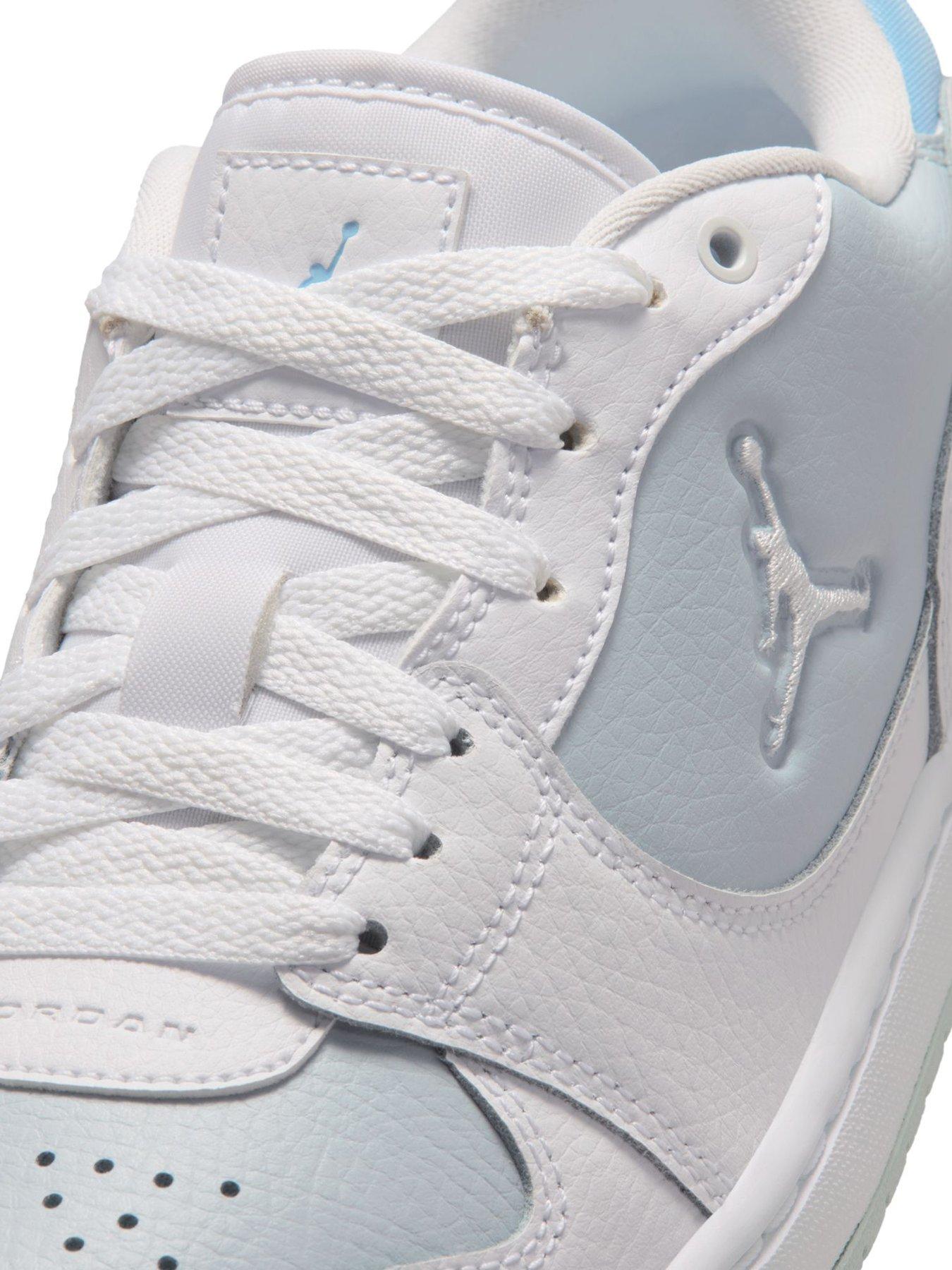 Image 7 of 7 of Jordan Nike Womens Court Connect Low Shoes - White