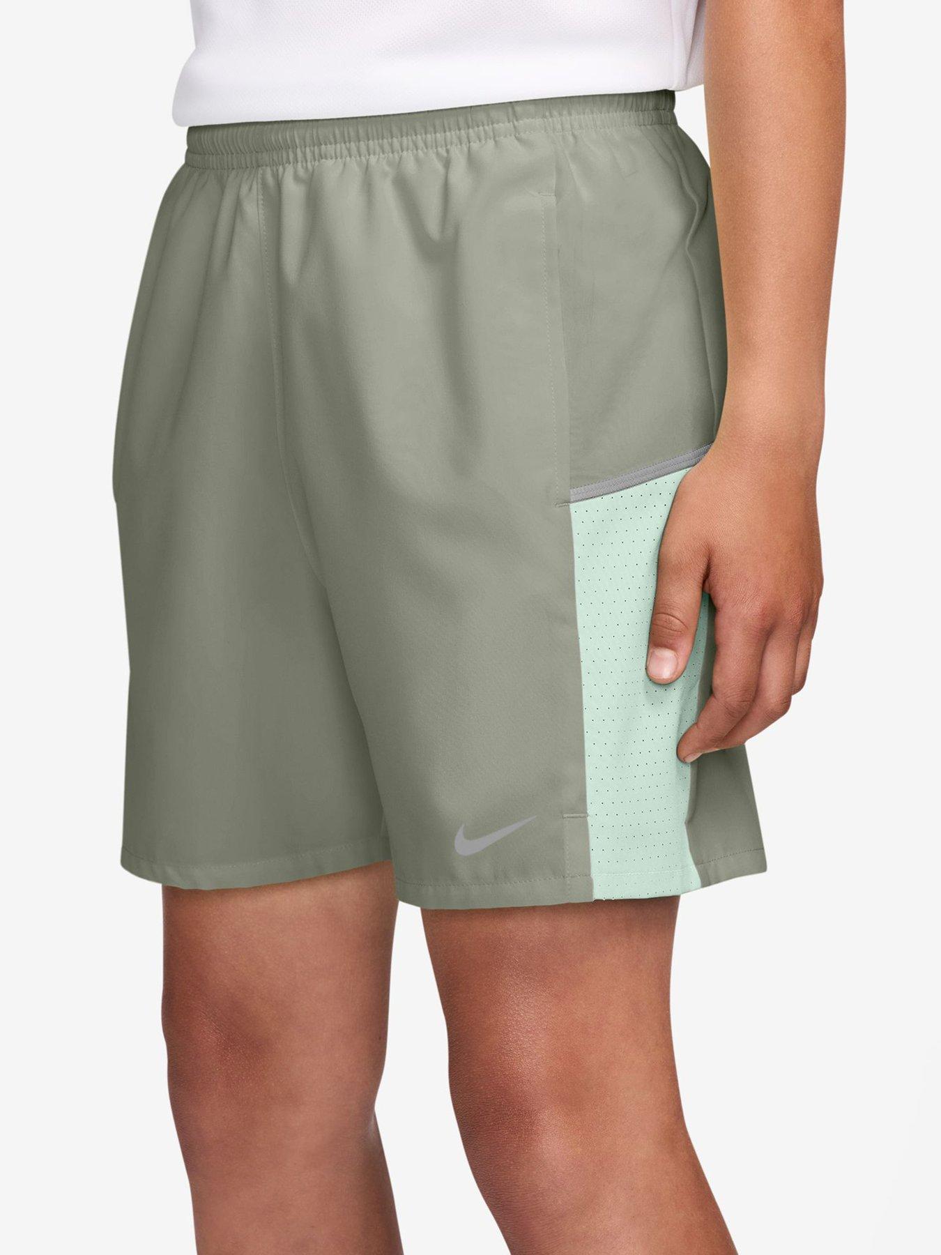 Nike Junior Boys Dri-FIT Training Shorts - Green