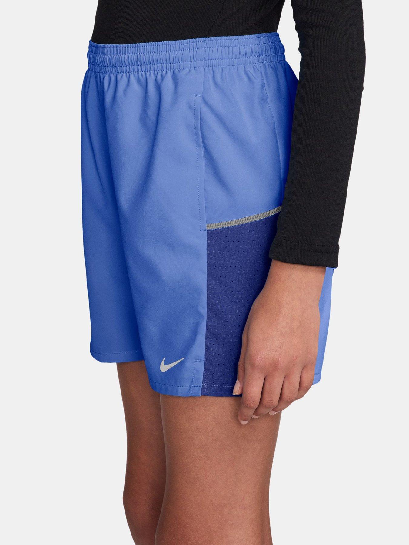 Image 1 of 4 of Nike Junior Boys Dri-FIT Training Shorts - Blue