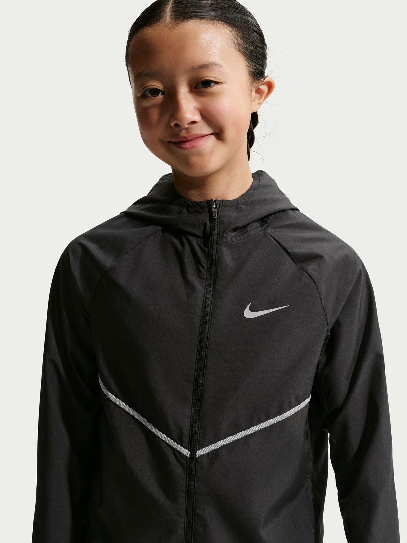 Image 5 of 7 of Nike Junior Boys Kids Repel UV Training Jacket - Black