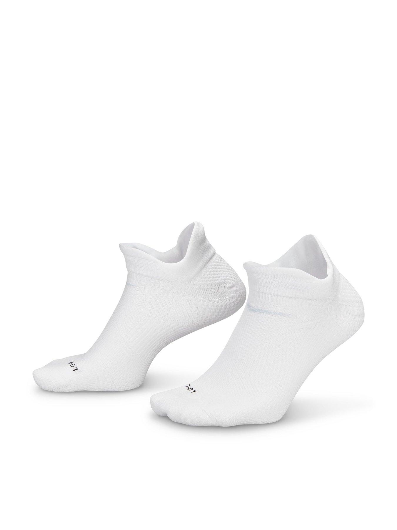 Image 1 of 4 of Nike Unisex Running Lightweight No-Show Socks (1 Pair) - White