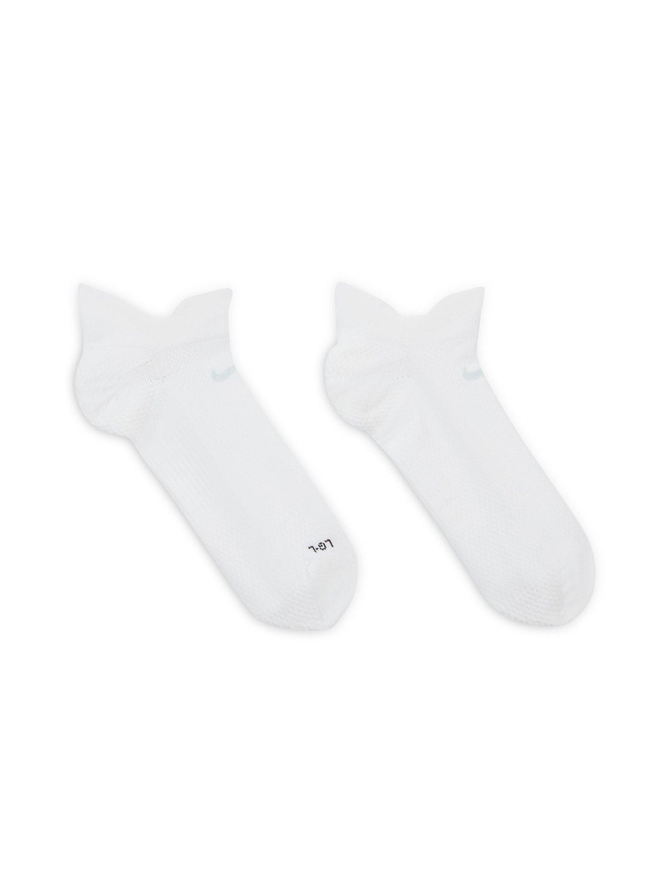 Image 3 of 4 of Nike Unisex Running Lightweight No-Show Socks (1 Pair) - White