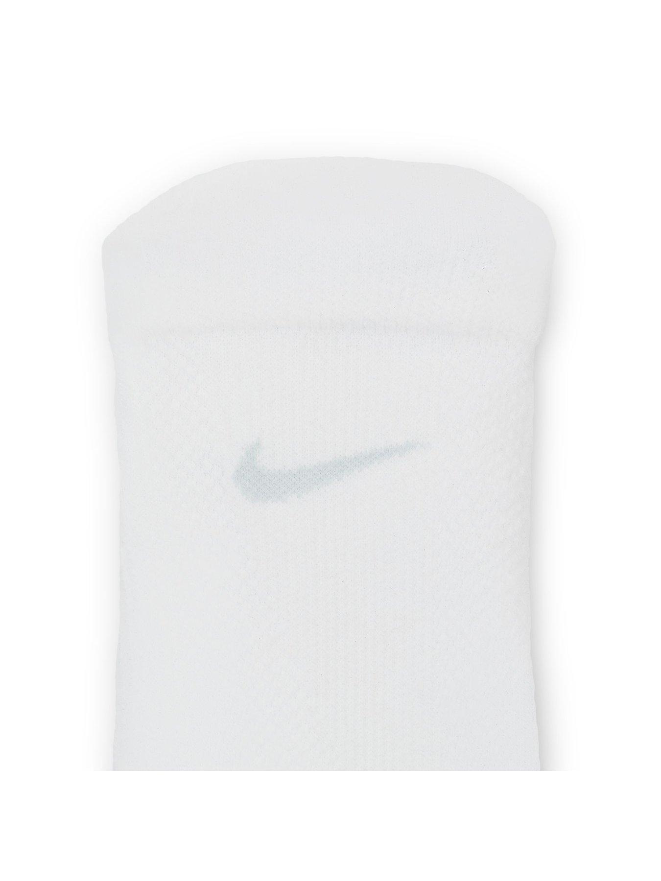 Image 4 of 4 of Nike Unisex Running Lightweight No-Show Socks (1 Pair) - White
