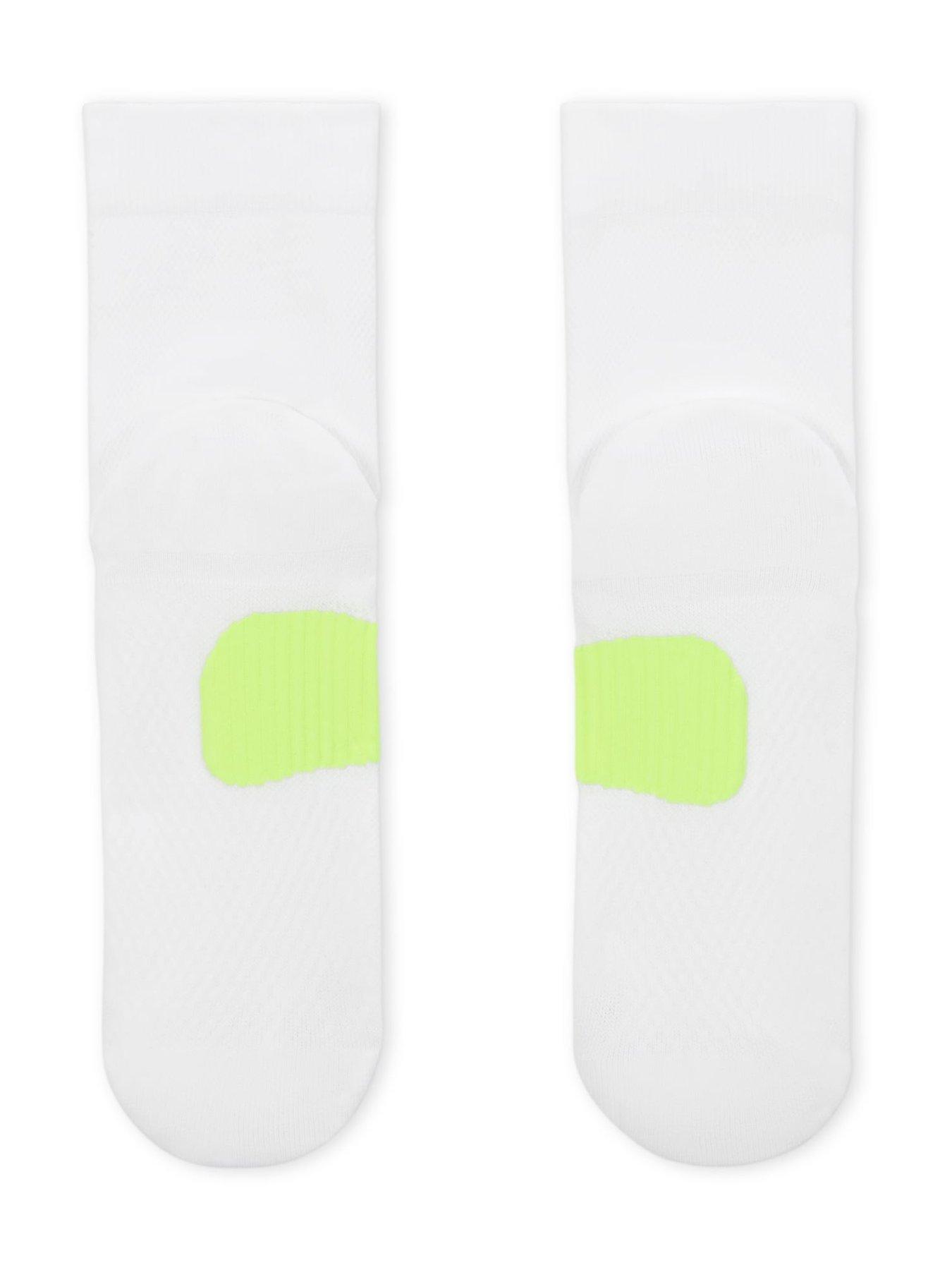  image of nike-unisex-running-lightweight-micro-crew-socks-1-pair-white