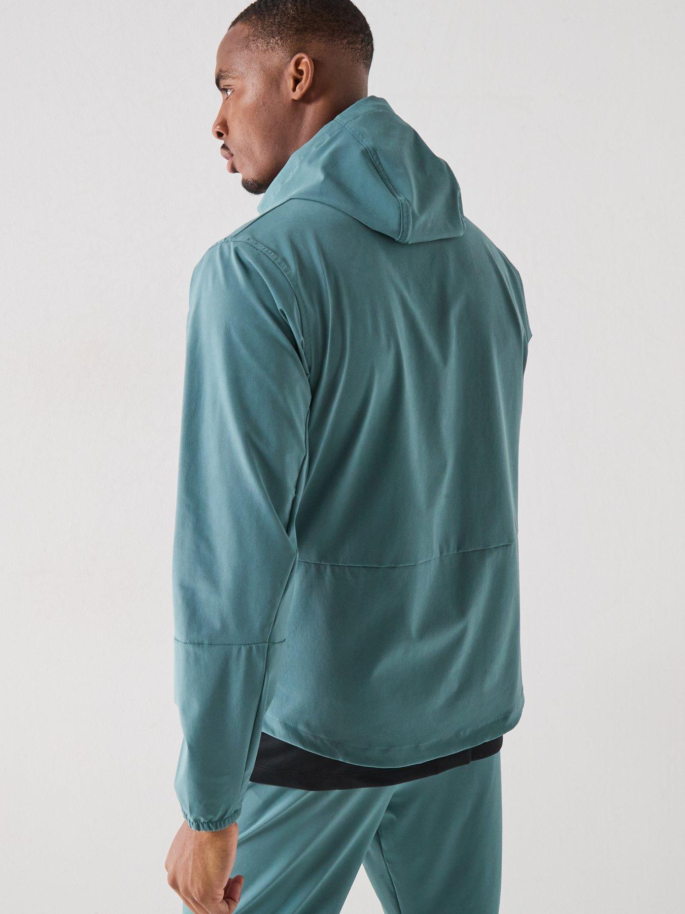 Image 2 of 7 of Nike Mens Training Repel Hooded Versatile Jacket - Green