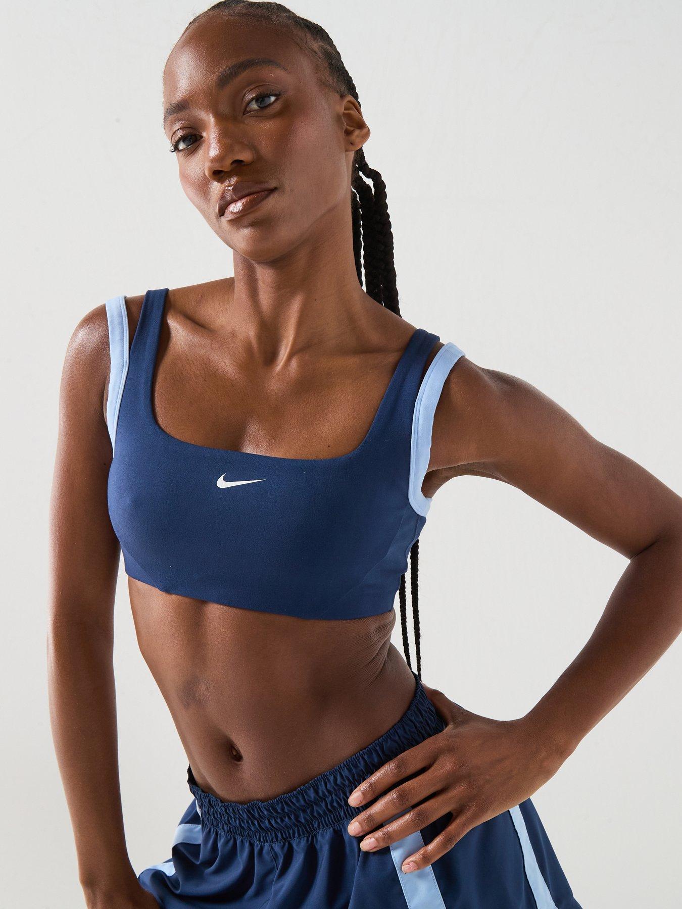 Nike Womens Training One Light Support Sports Bra - Navy