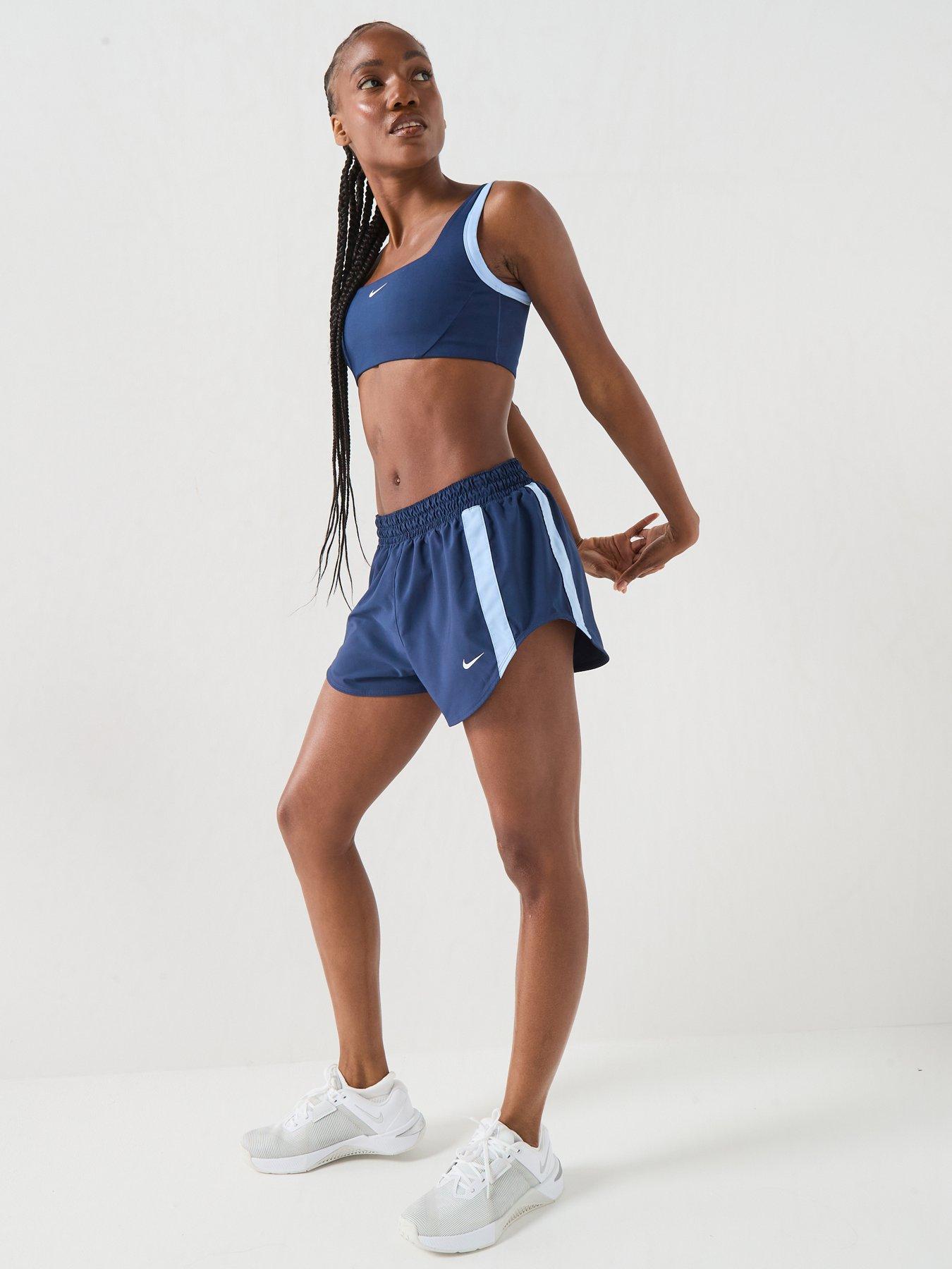 Image 5 of 5 of Nike Womens Training One Light Support Sports Bra - Navy