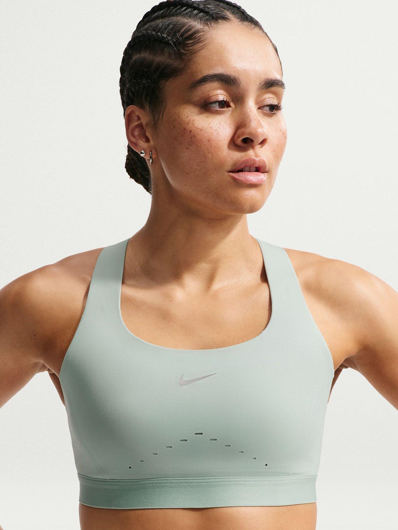 Nike Womens Training Swift High Support Sports Bra - Green