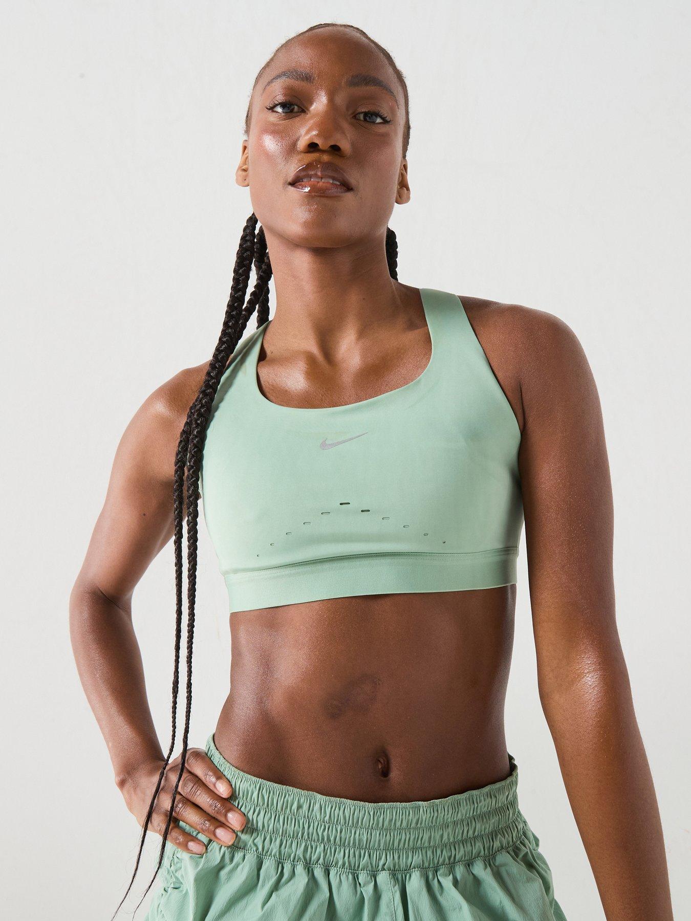 Nike Womens Training Swift High Support Sports Bra - Green