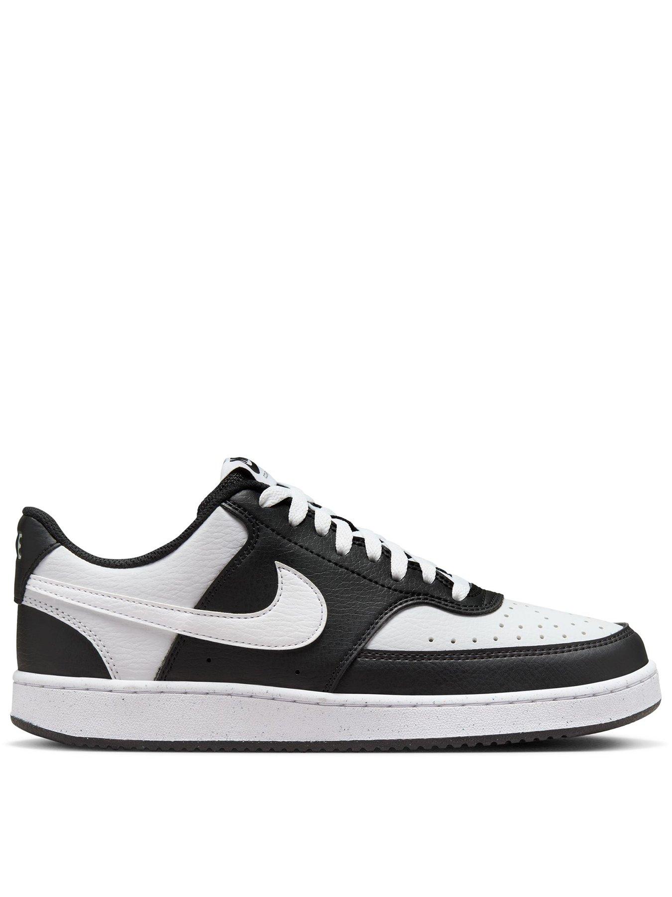Nike Womens Court Vision Low Next Nature Trainers - Black