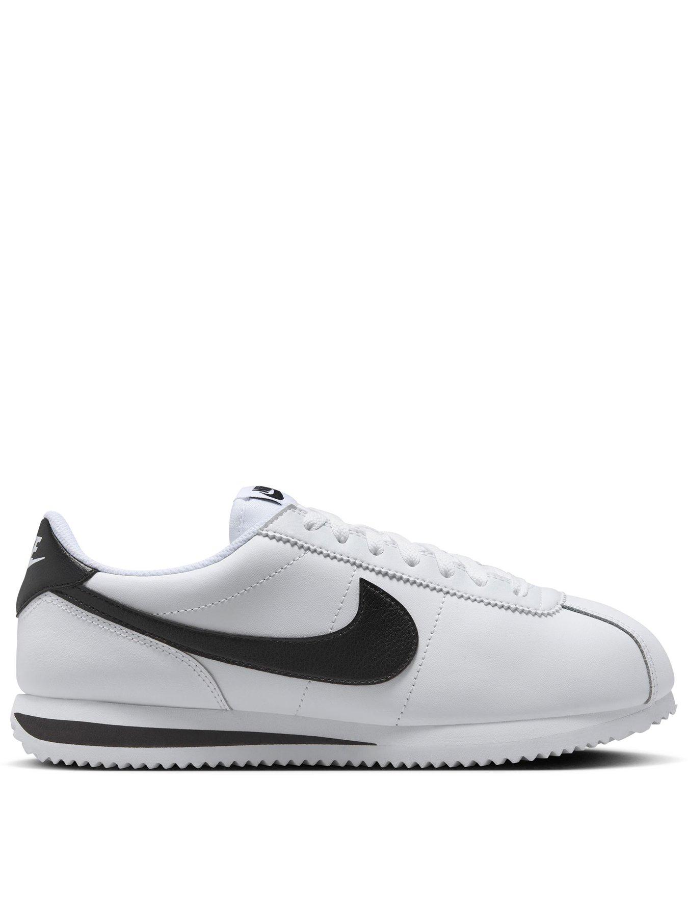  image of nike-womens-cortez-leather-trainers-white