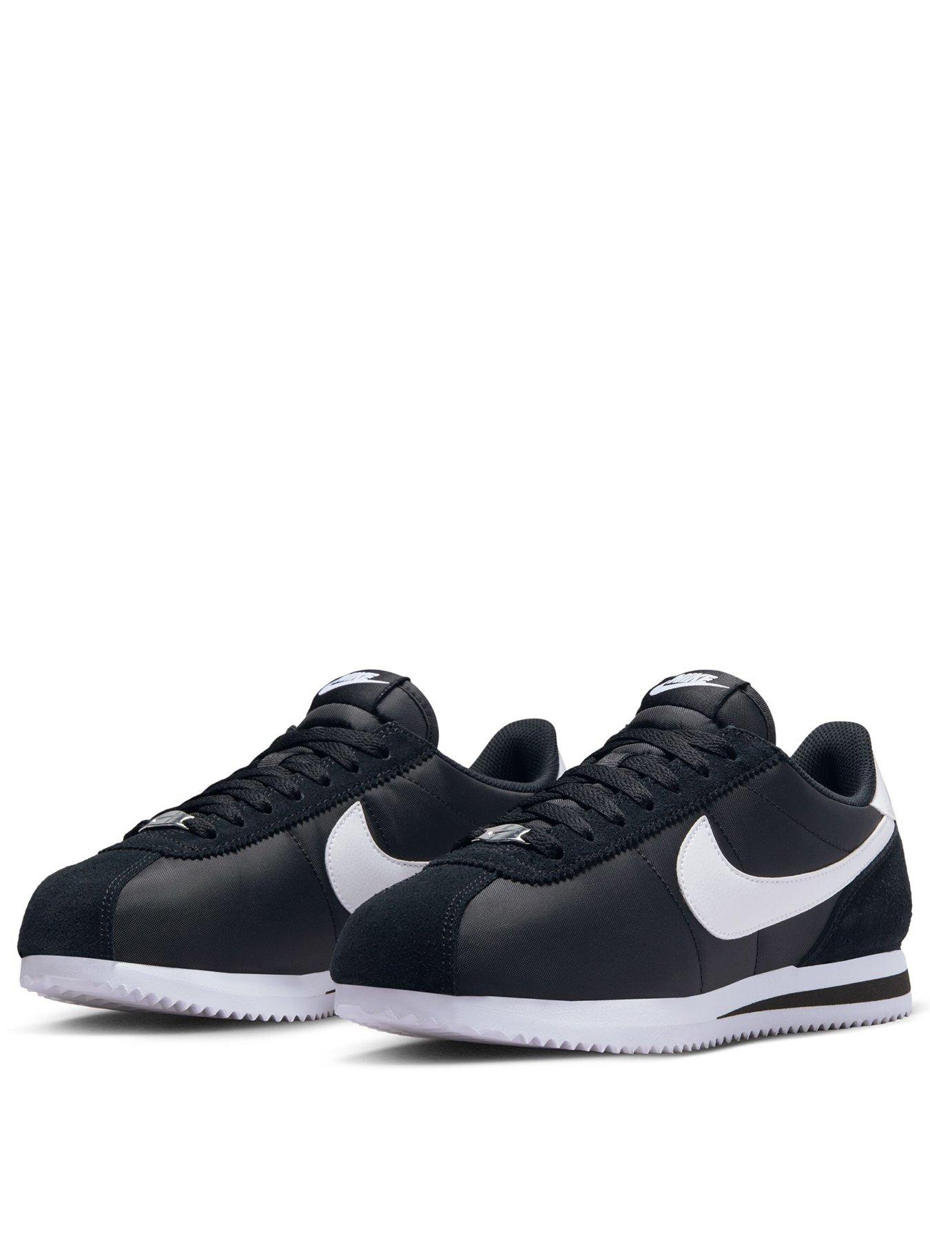 Image 2 of 7 of Nike Women's Cortez Textile Trainers - Black
