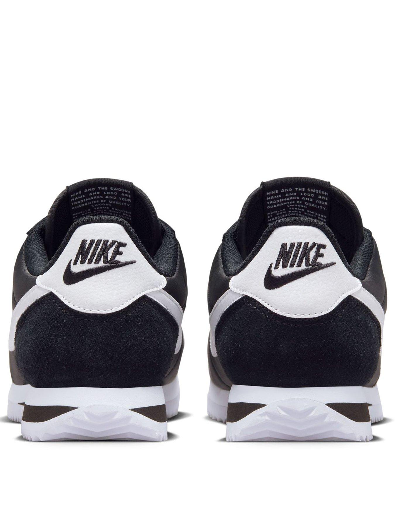 Image 3 of 7 of Nike Women's Cortez Textile Trainers - Black