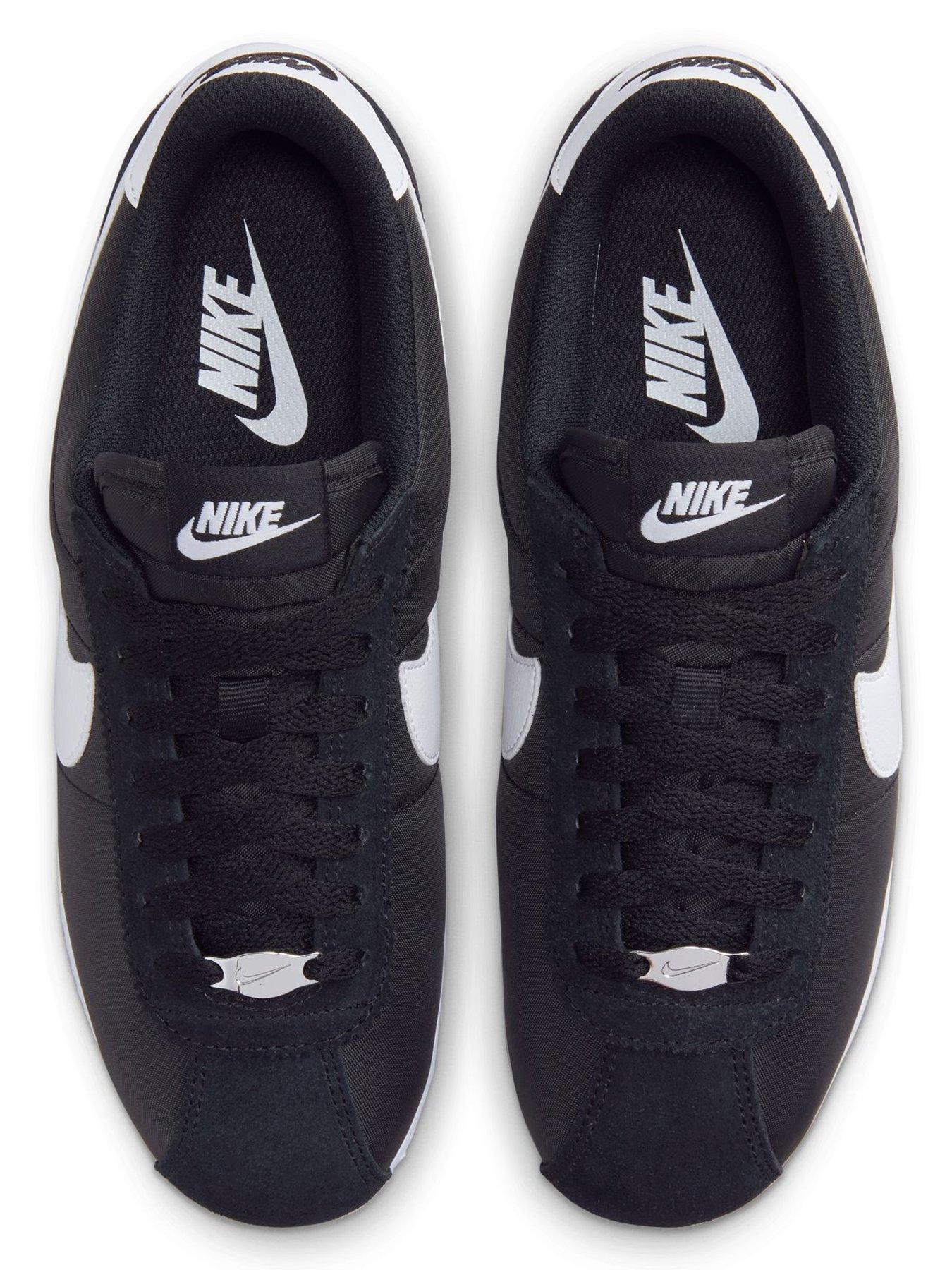Image 4 of 7 of Nike Women's Cortez Textile Trainers - Black
