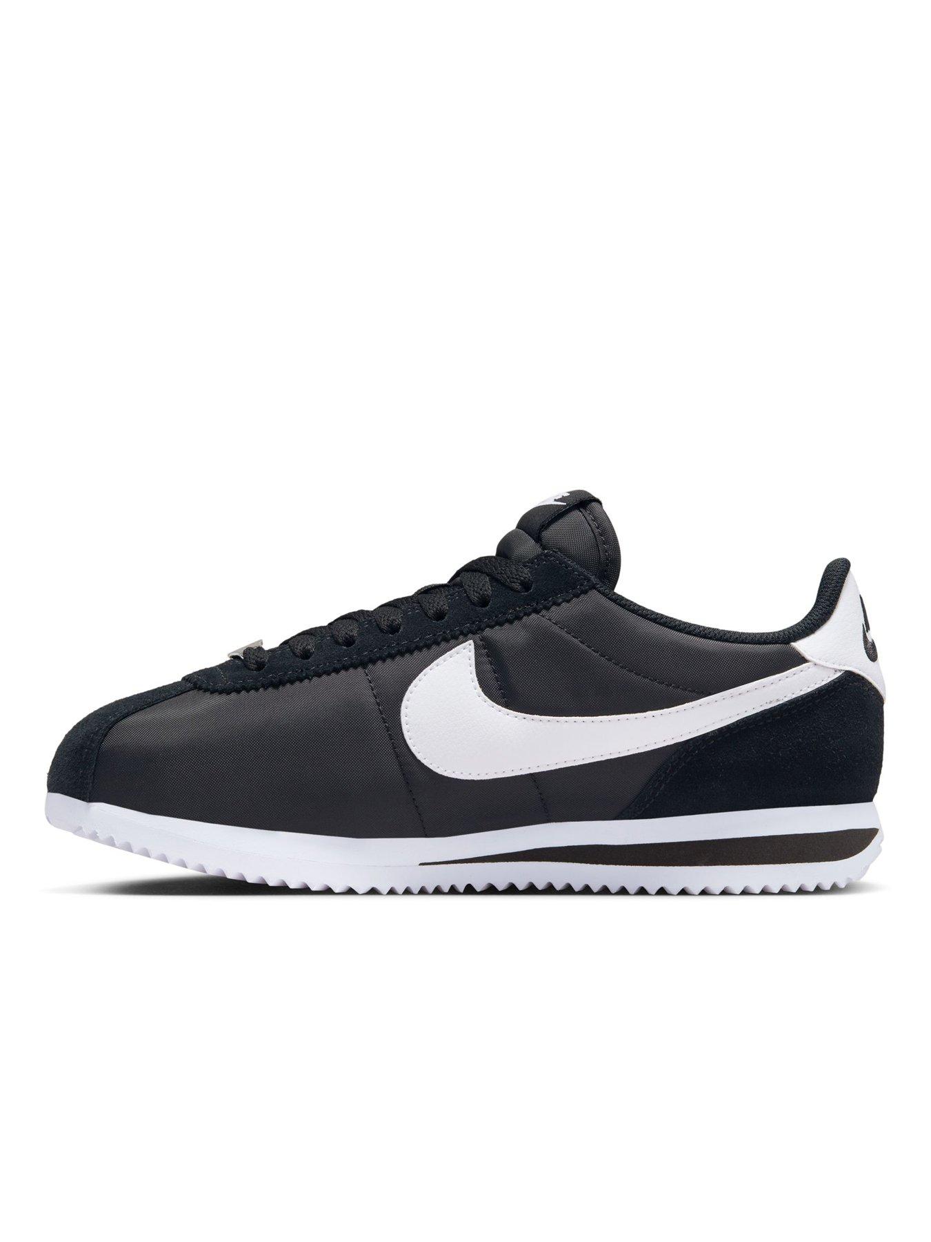 Image 6 of 7 of Nike Women's Cortez Textile Trainers - Black