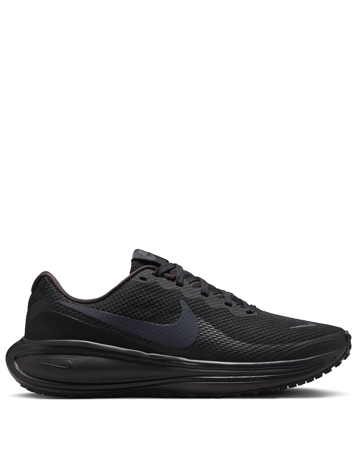 Image 1 of 8 of Nike Womens Running Revolution 8 Trainers - Black