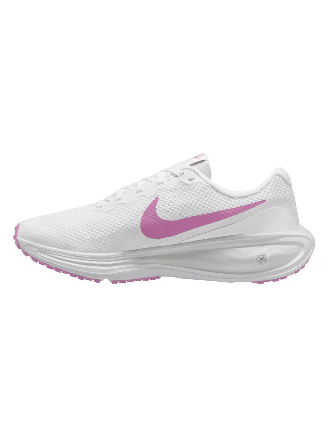 Image 4 of 4 of Nike Womens Running Revolution 8 Trainers - White