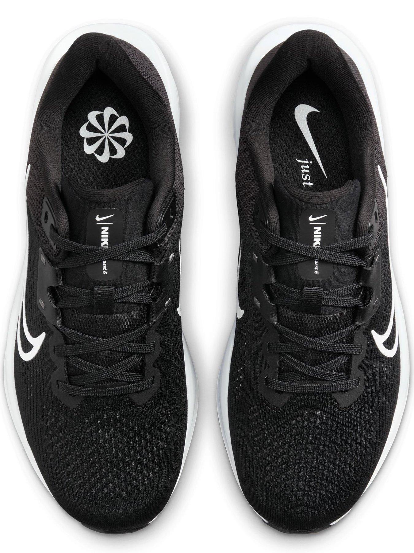  image of nike-womens-running-quest-6-trainers-black