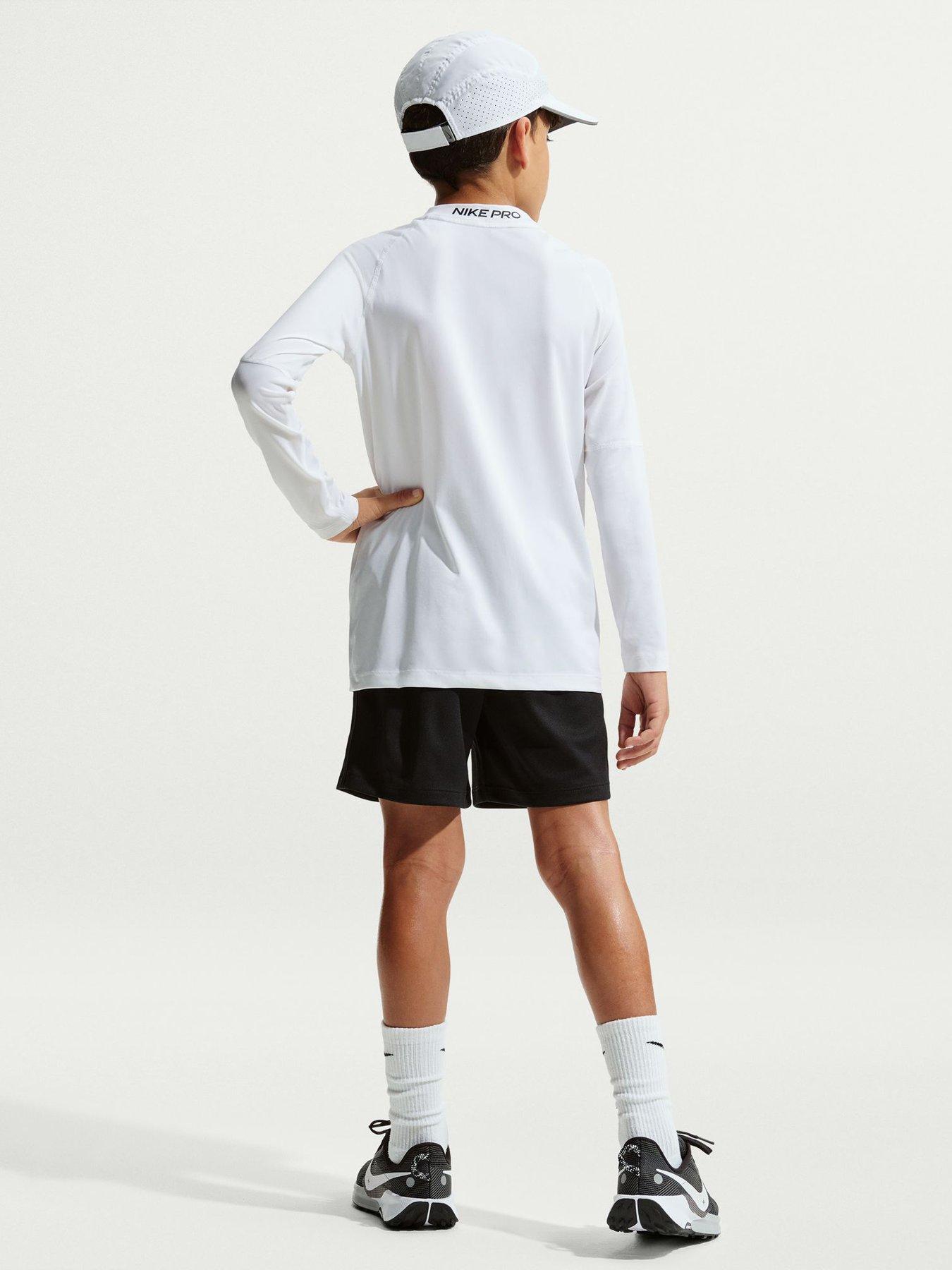  image of nike-junior-boys-training-dri-fit-shorts-black