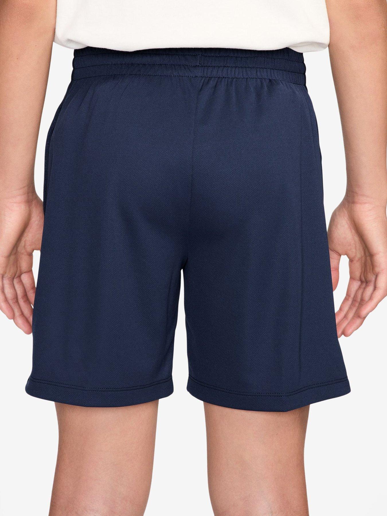 Image 2 of 4 of Nike Junior Boys Training Dri-FIT Shorts - Navy