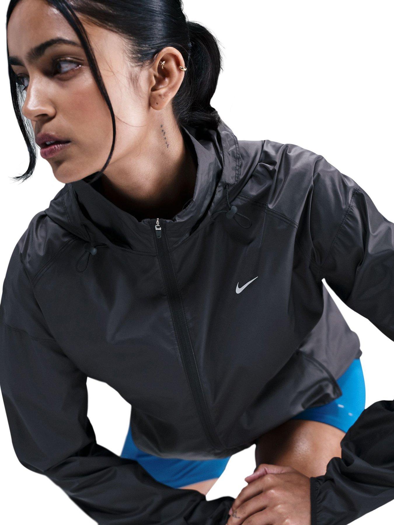  image of nike-womens-running-repel-jacket-black