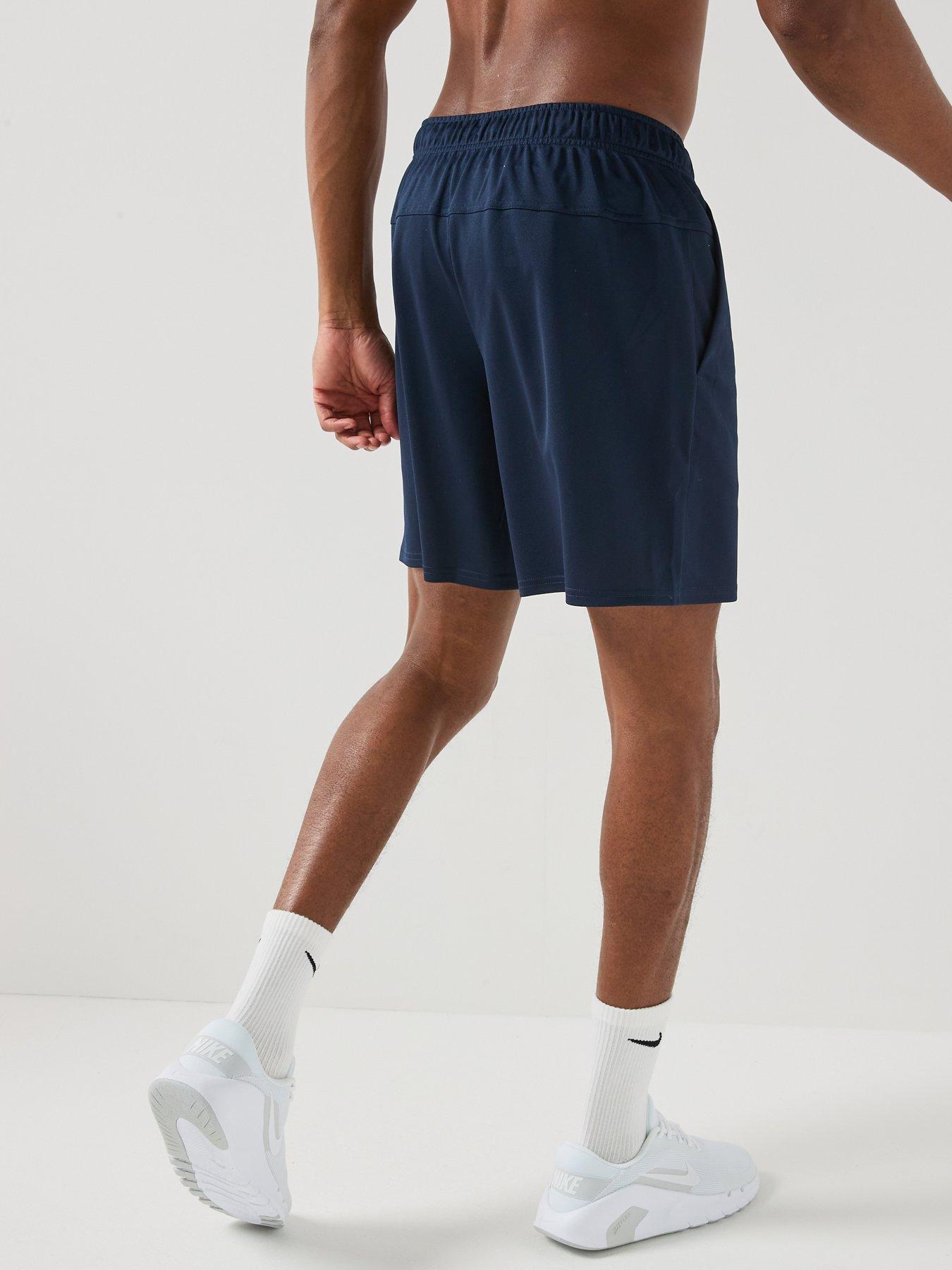 Image 2 of 5 of Nike Mens Training Dri-FIT Flex 7 Inch Short - Navy