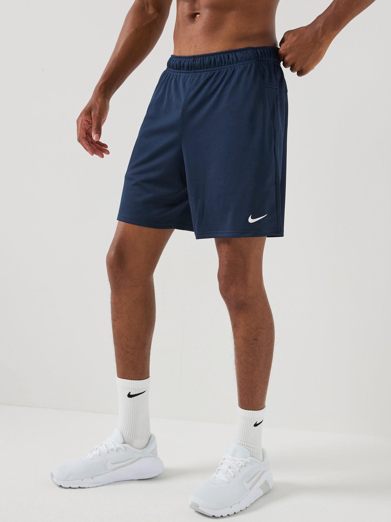 Image 3 of 5 of Nike Mens Training Dri-FIT Flex 7 Inch Short - Navy