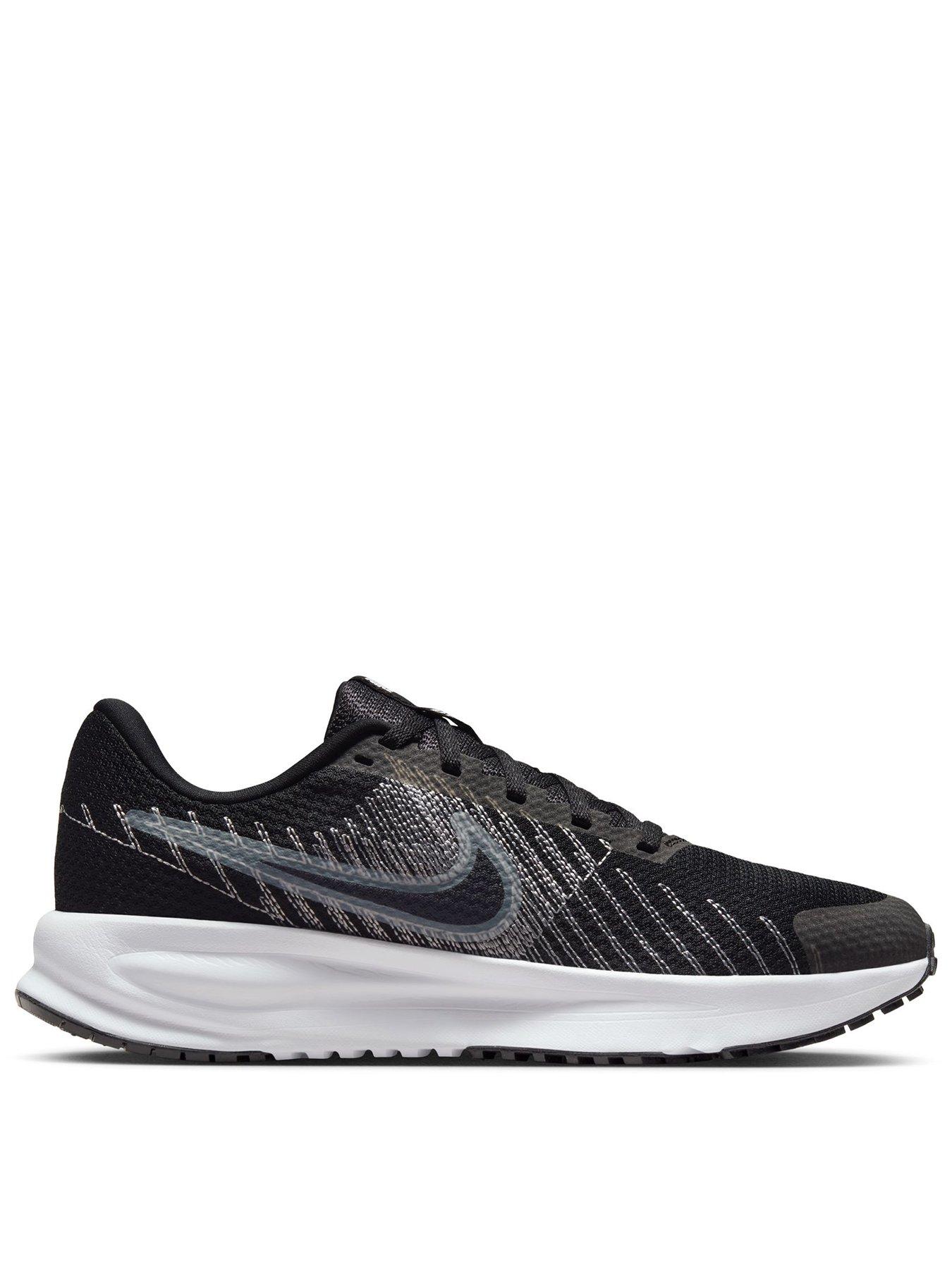 Nike Womens Run Defy Running Road Trainers - Black/White