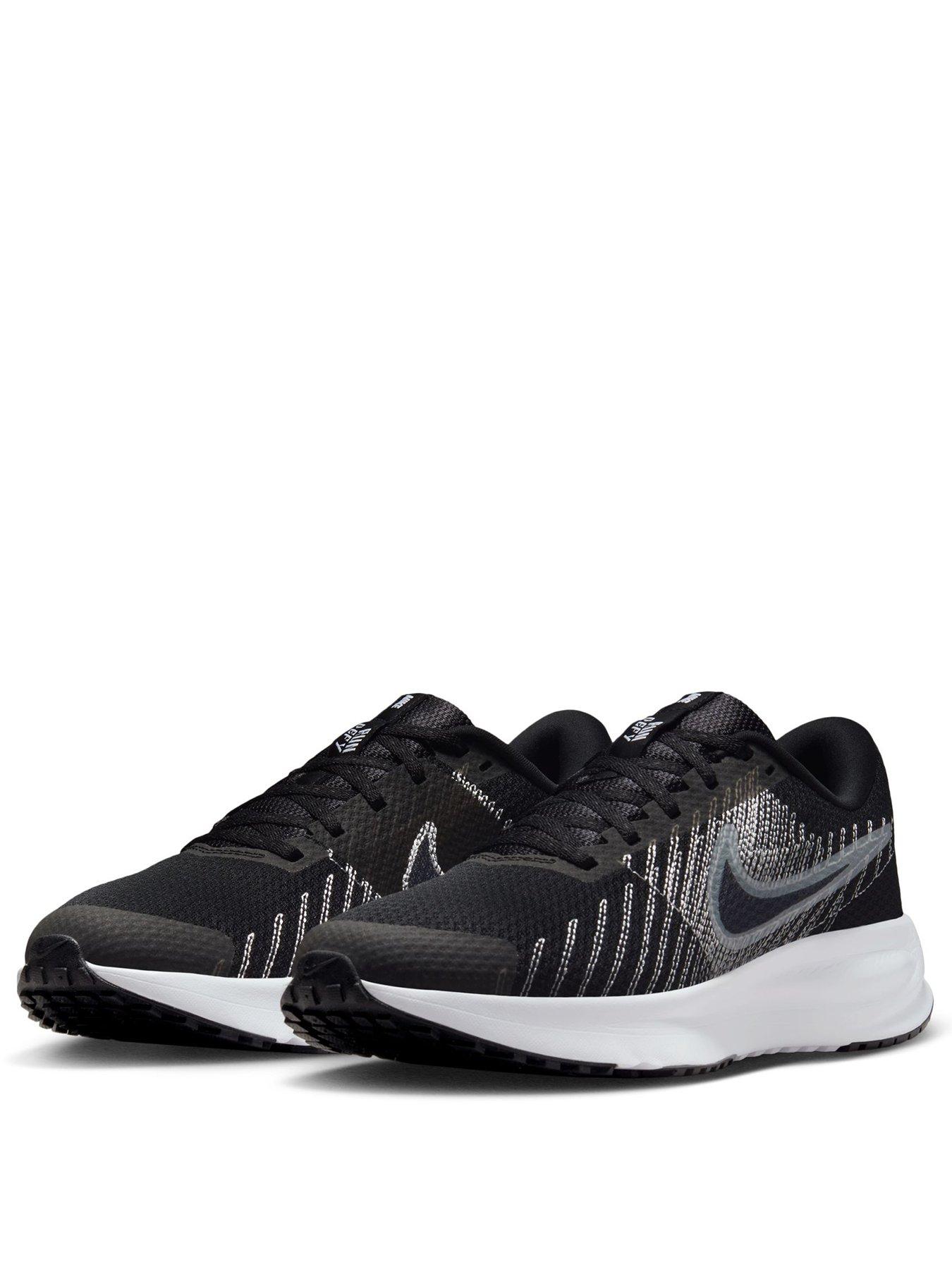 Image 2 of 7 of Nike Womens Run Defy Running Road Trainers - Black/White