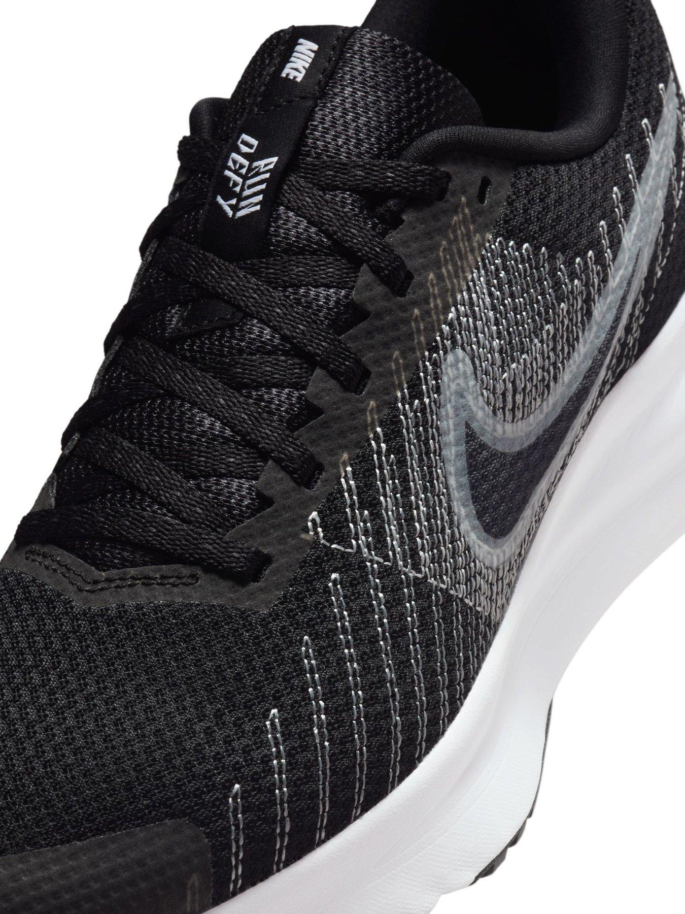 Image 7 of 7 of Nike Womens Run Defy Running Road Trainers - Black/White