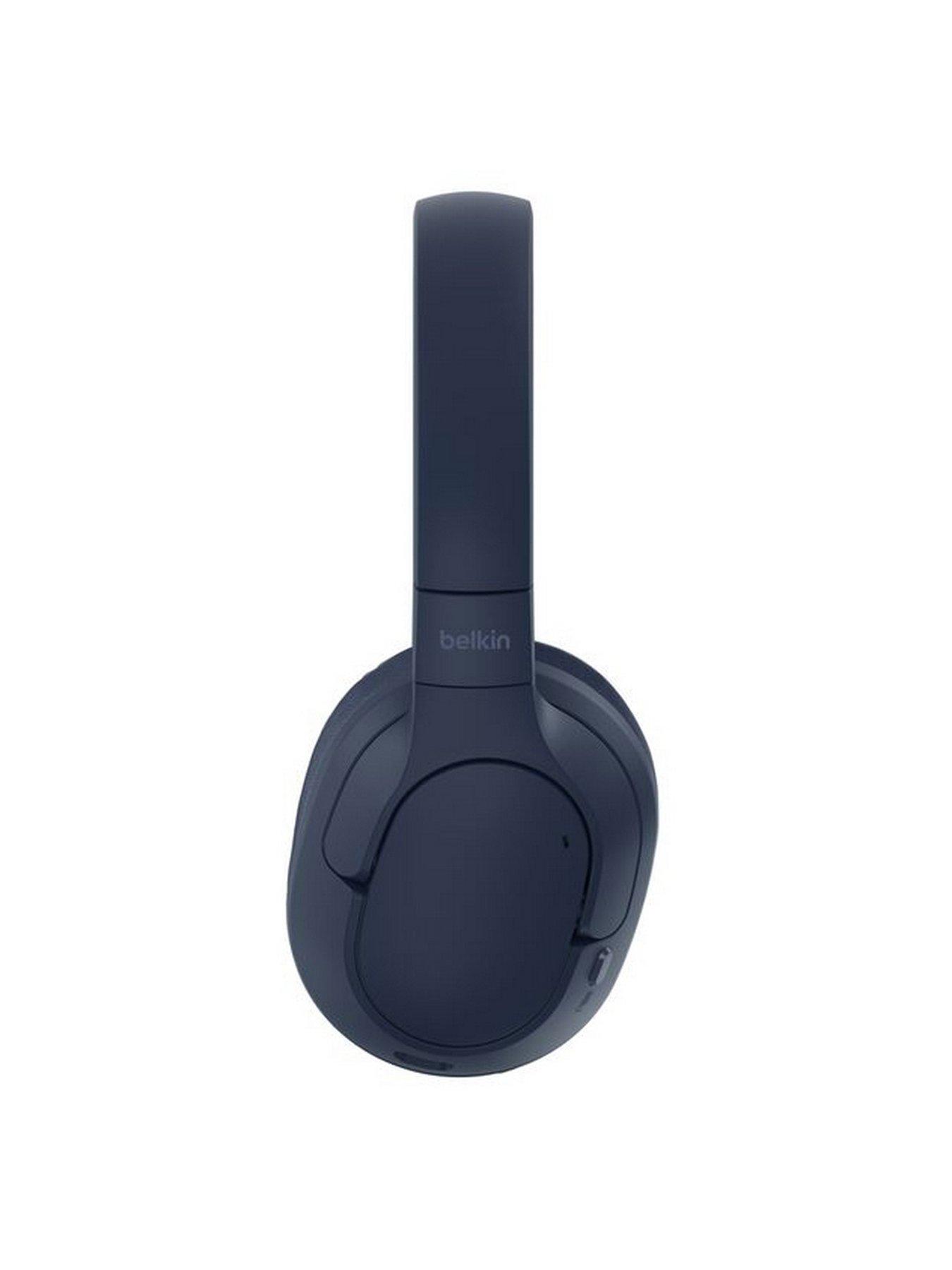  image of belkin-soundform-surround-wireless-headphones-blue
